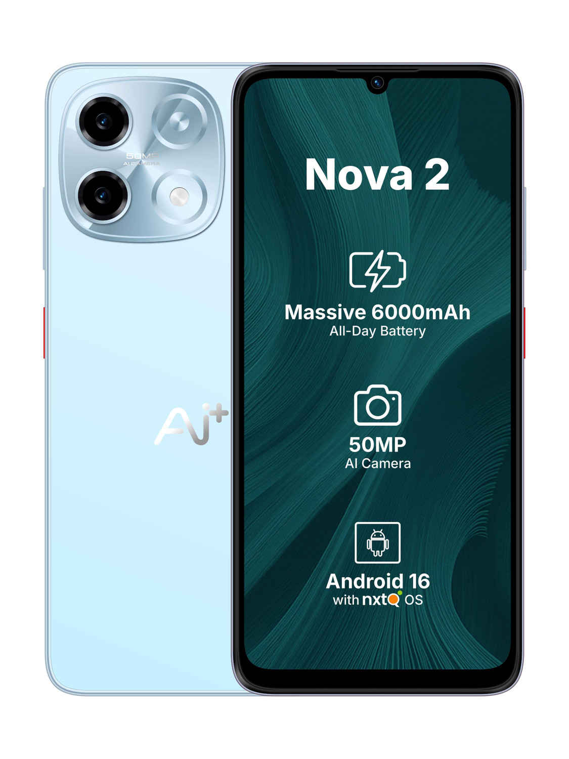 Ai+ Nova 2 5G 128GB Blue - Image 1
