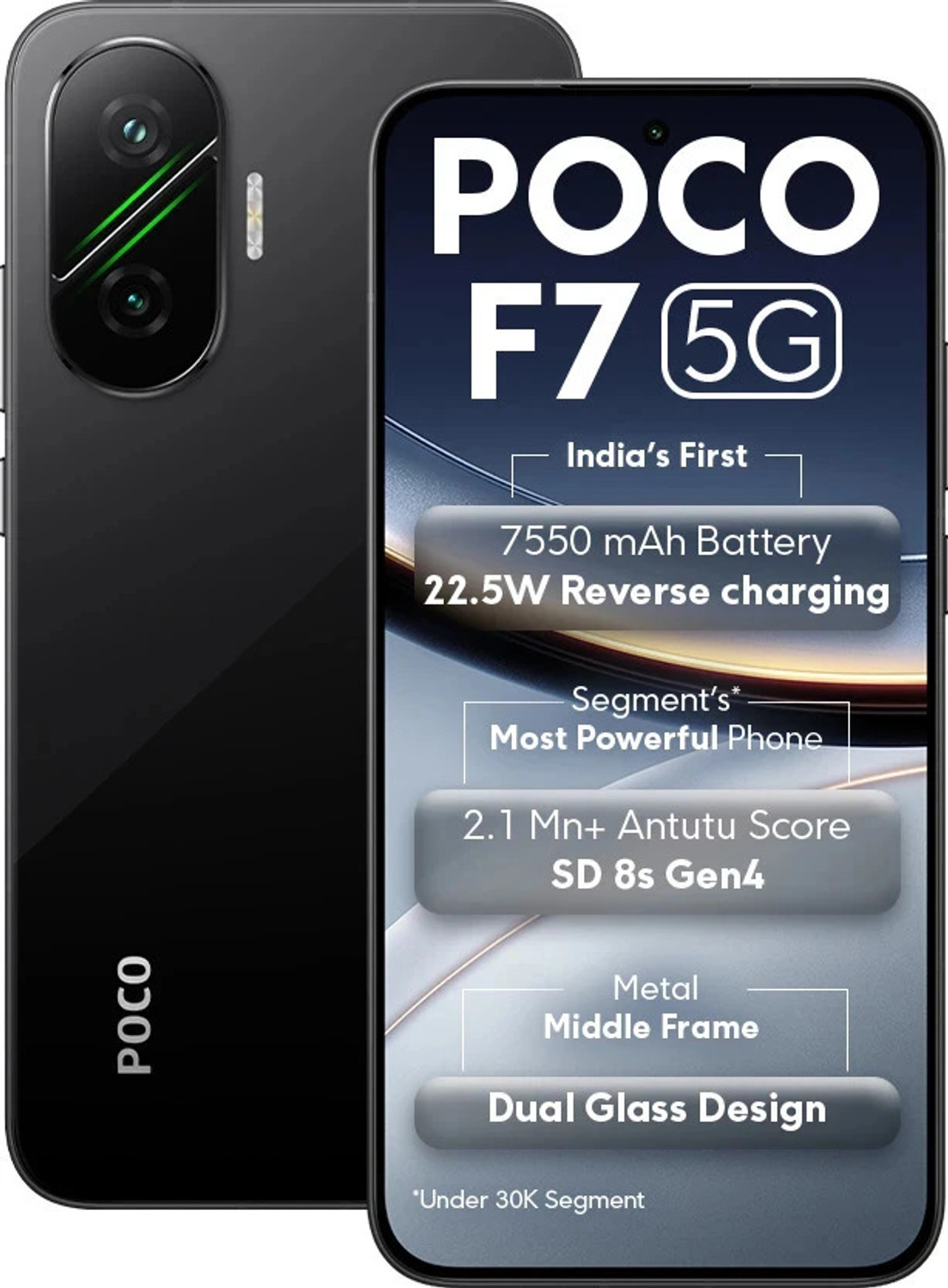 POCO F7 5G 256GB Phantom Black - Image 6