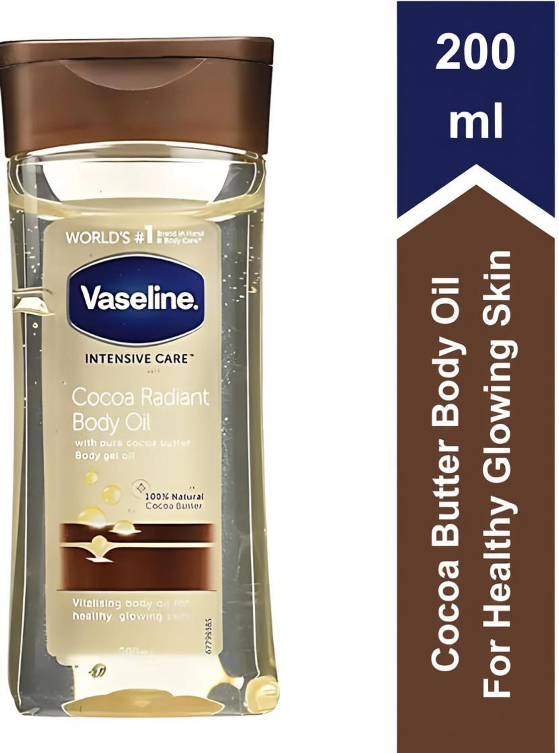 Vaseline Cocoa Radiant Body Oil 200 ml - Image 1