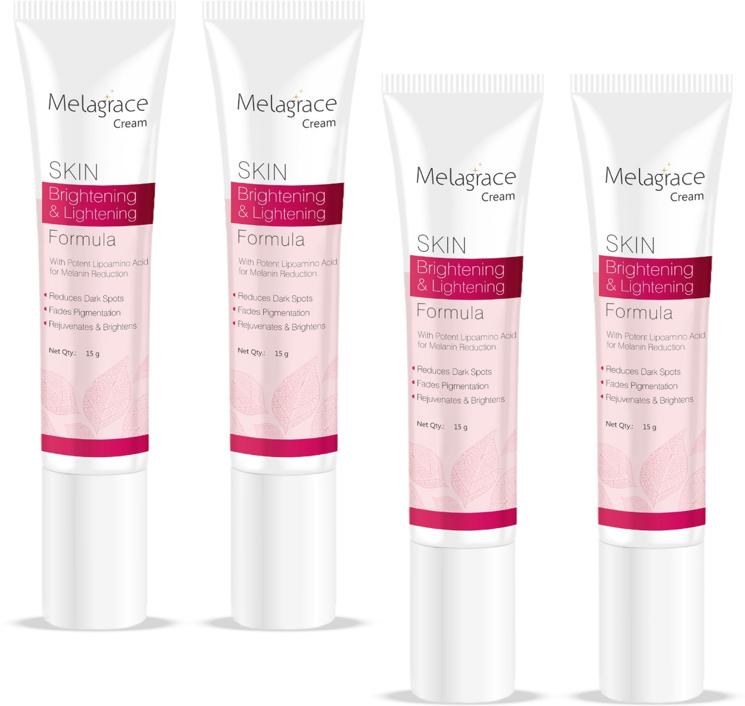 Image of Leeford Melagrace Skin Brightening Cream for Melanin Reduction Dark Spots & Pigmentation (60 g)