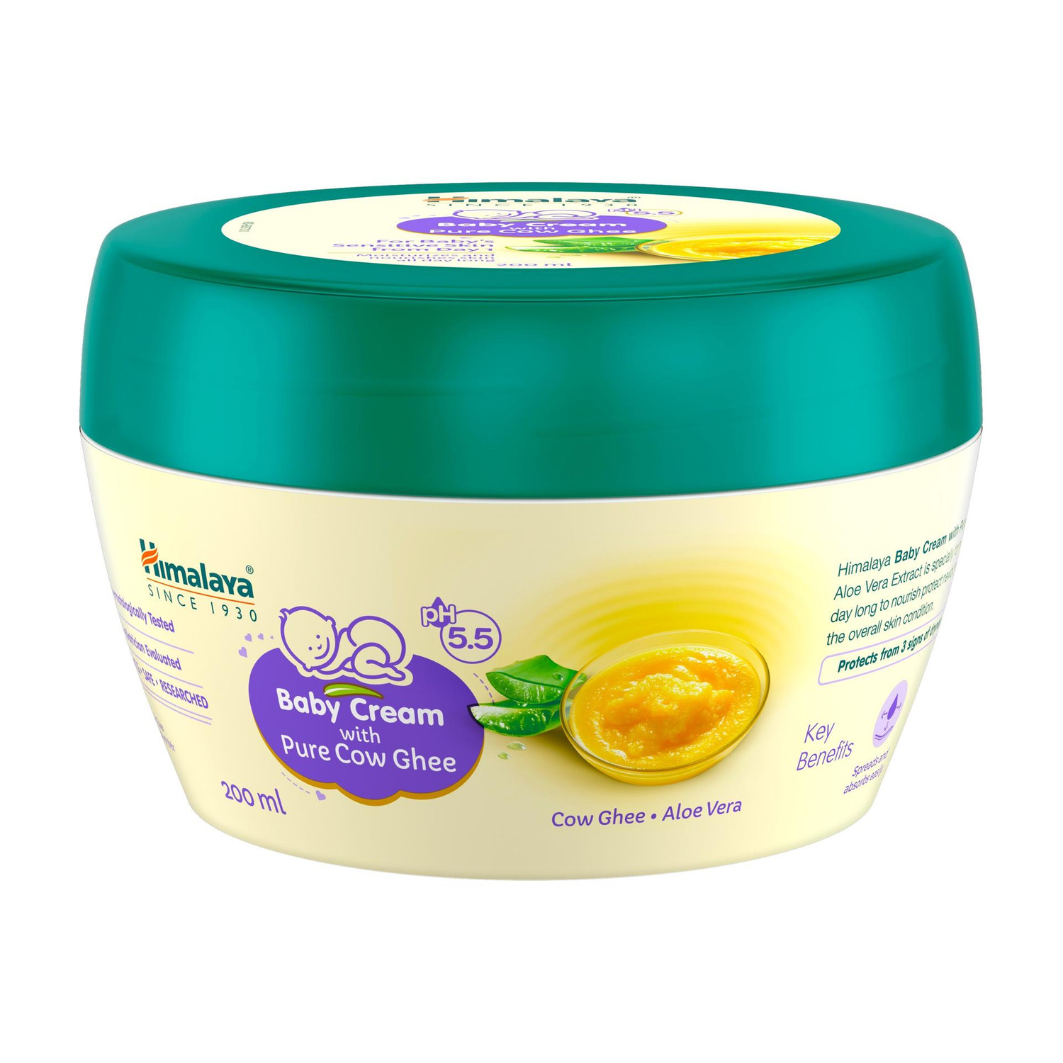 Himalaya Baby Cream With Pure Cow Ghee 200 ml - Image 1