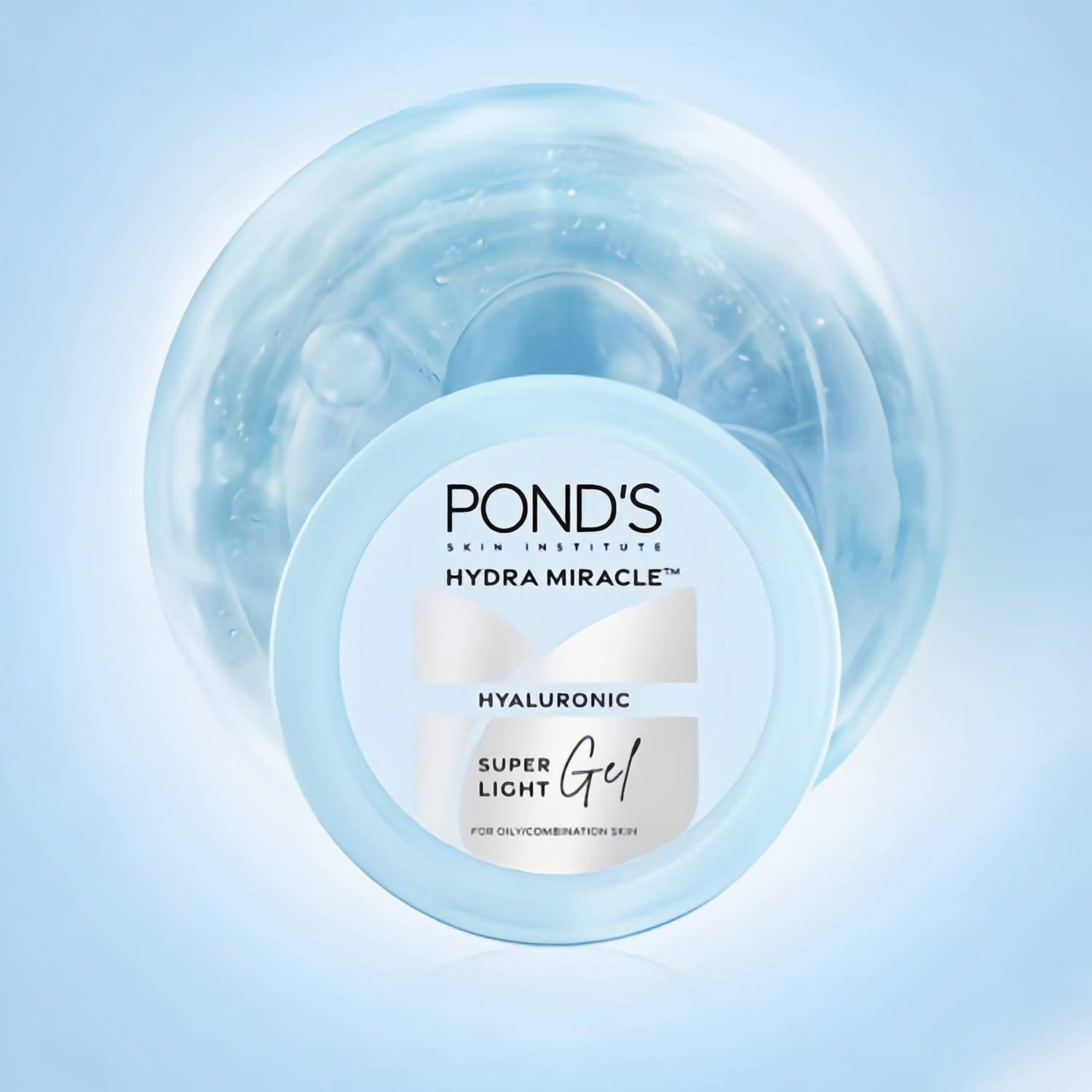 Image of POND's Super Light Gel Oil-Free Moisturize With Hyaluronic Acid & Vitamin E 100ml (100 ml)