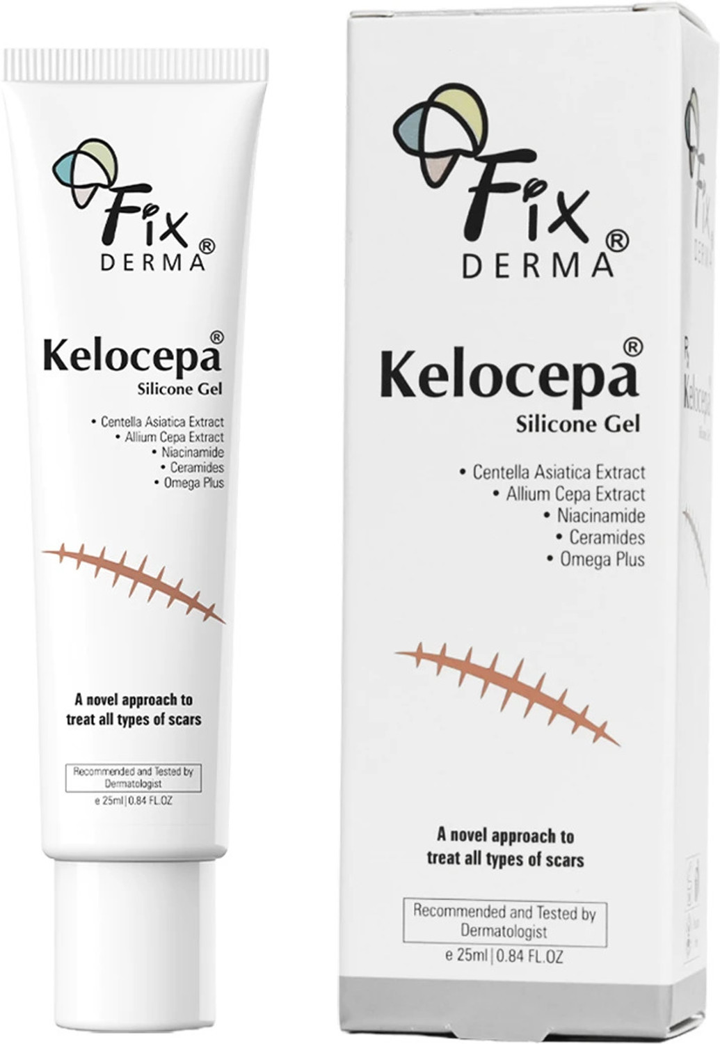 Fixderma Kelocepa Silicone Gel for Scars - Image 1