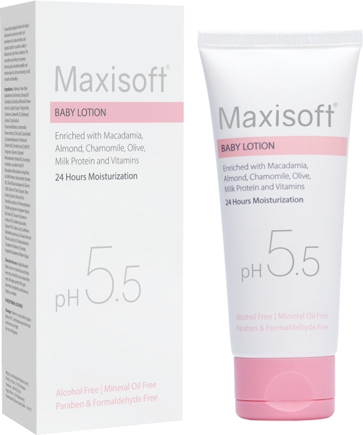 Image of Maxisoft Baby Lotion | Gentle Moisturizing, Soft Skin & Daily Nourishing Care for Newborn (100 ml)