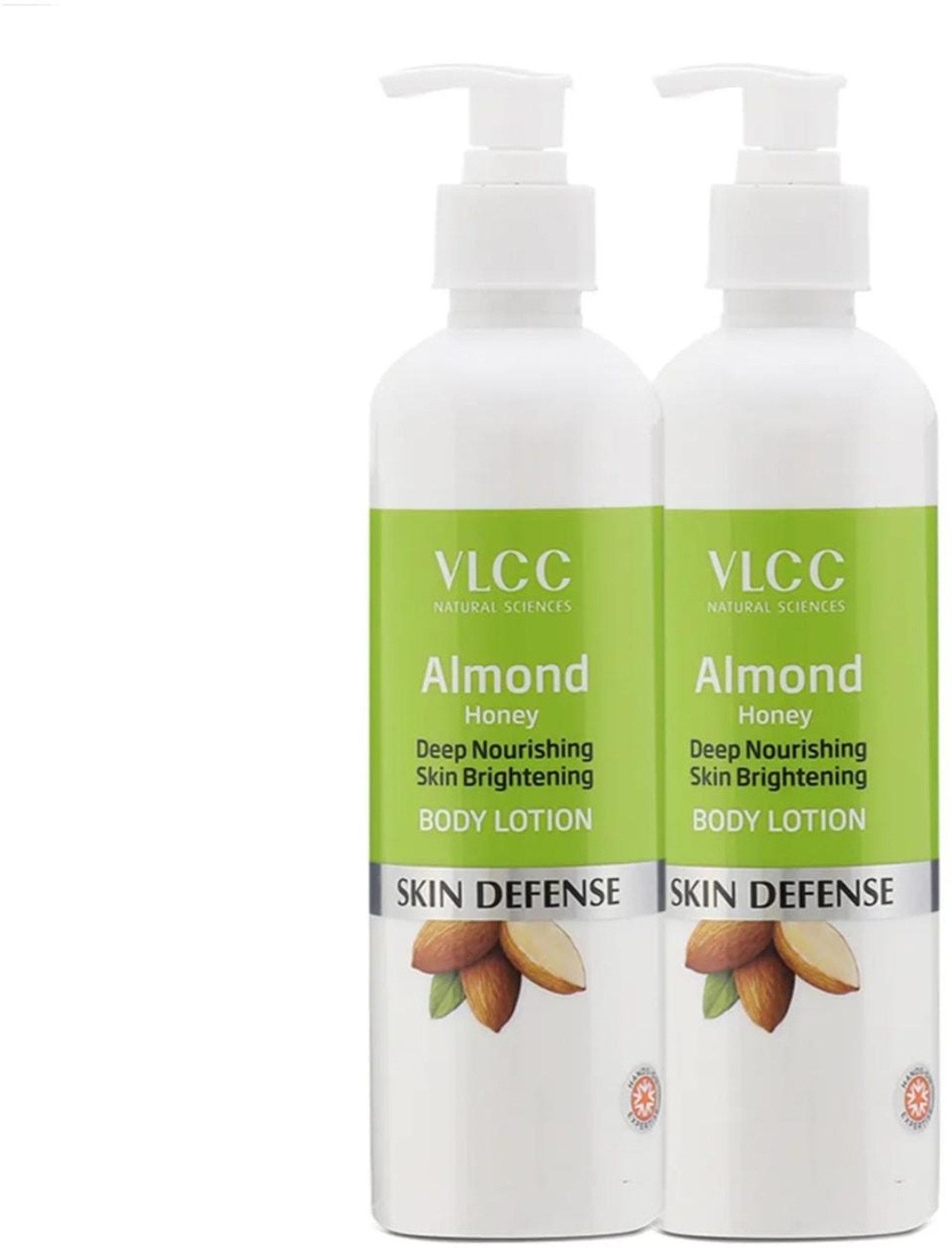 Image of VLCC Almond Honey Deep Nourishing & Skin Brightening Body Lotion 2x350ml Pack of 2 (350 ml)