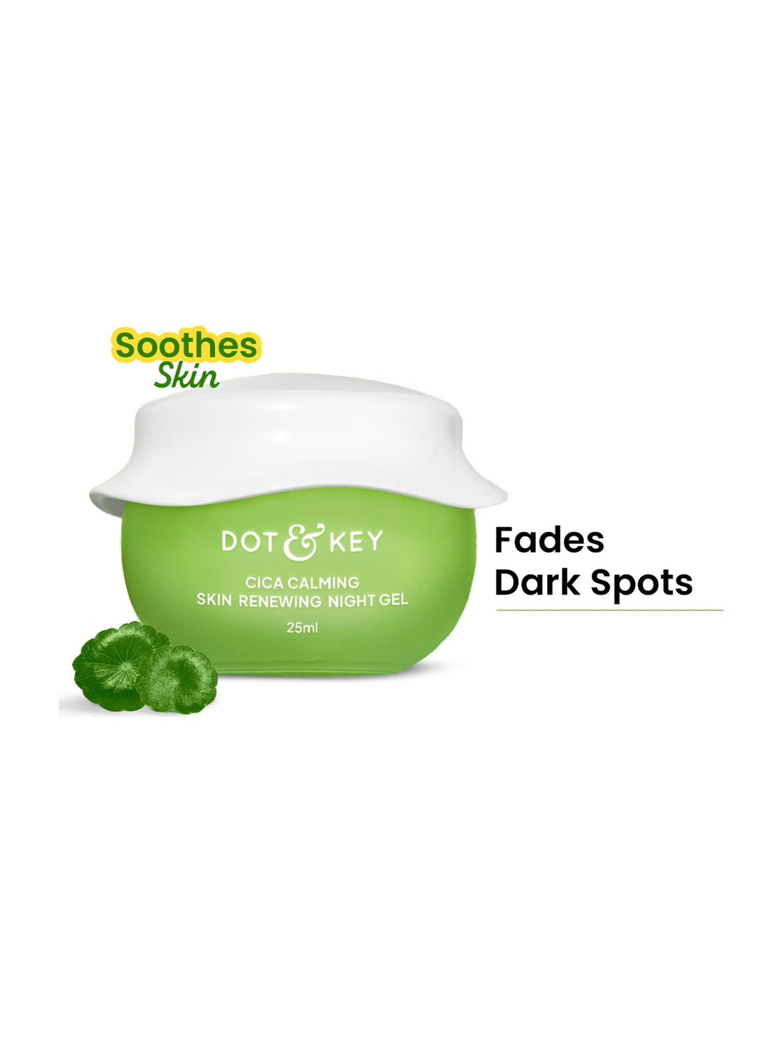 Dot & Key Cica Calming Skin Renewing Night Gel Moisturizer - Image 1