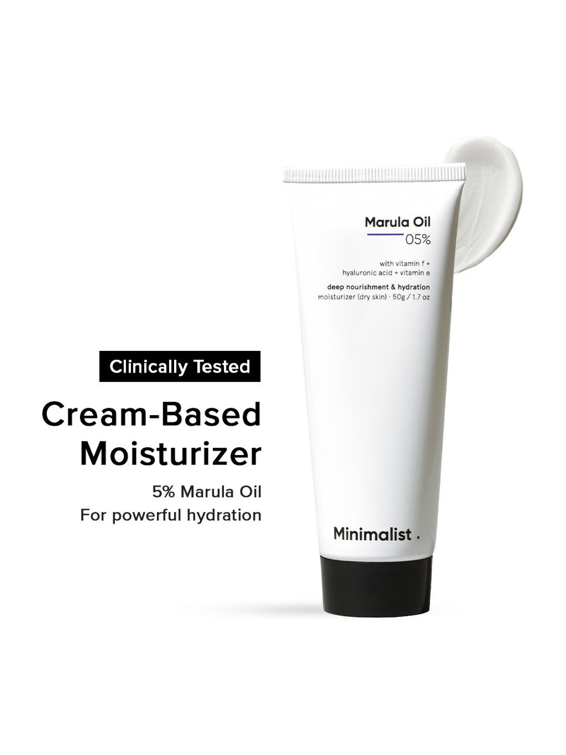 Minimalist 5% Marula Oil Moisturizer - Image 1