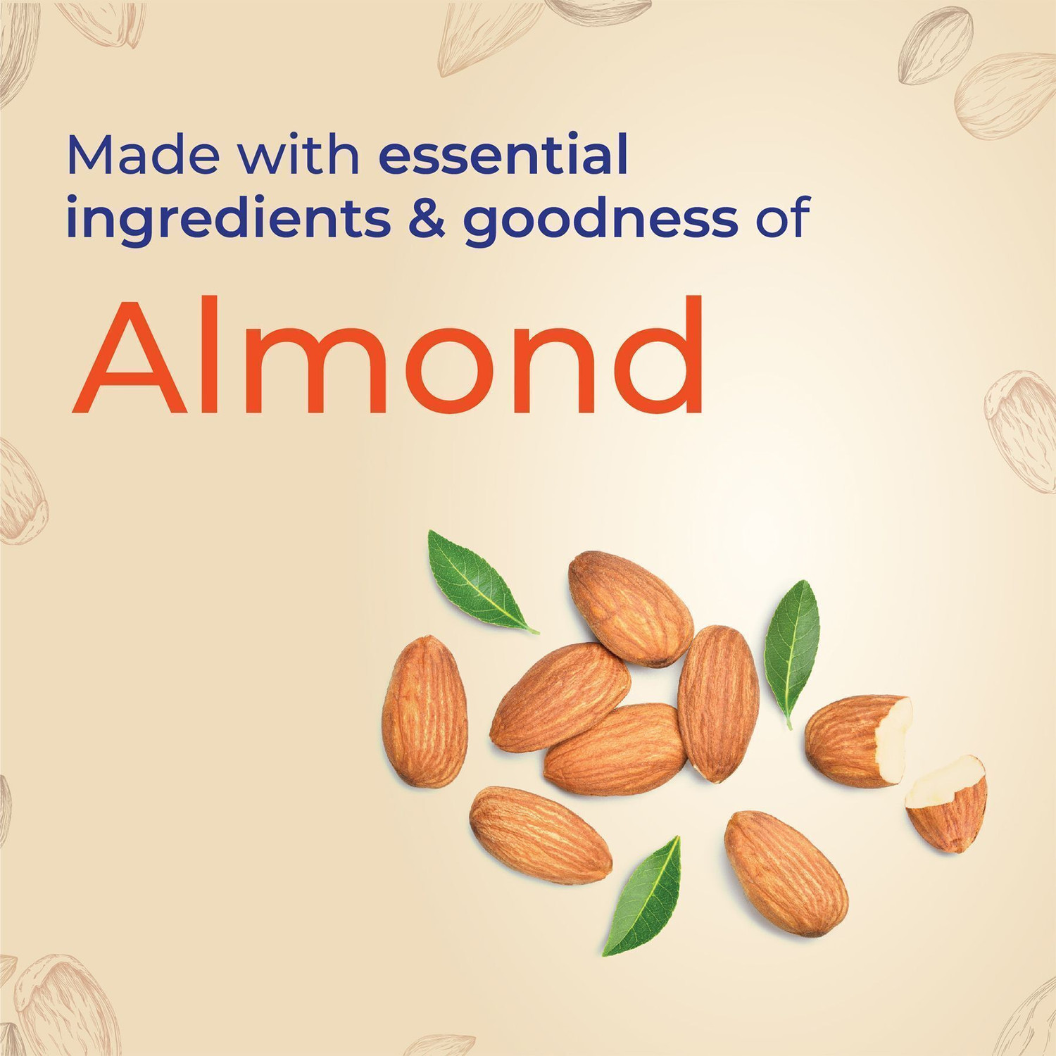 Image of Yuthika Body Lotion Almond Nourish 300ml | 24 Hour Hydration For Dry Skin (Pack OF 2) (600 ml)