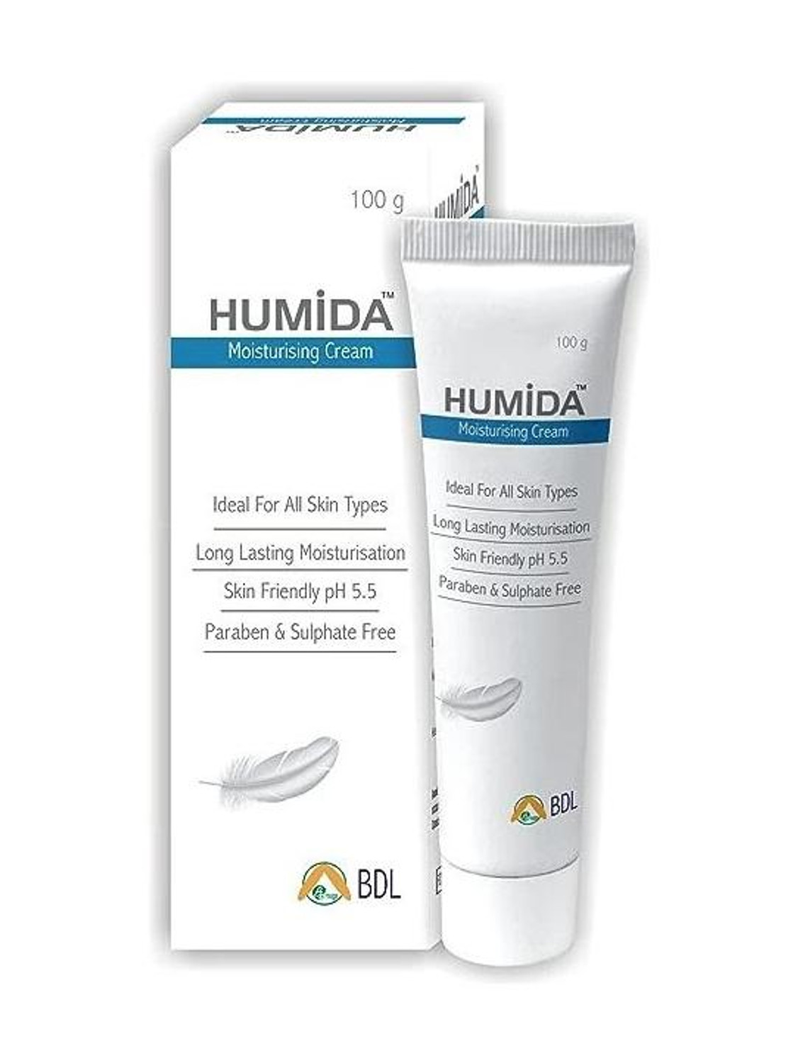 humida Moisturising Cream 100 GM (100 g) - Image 1