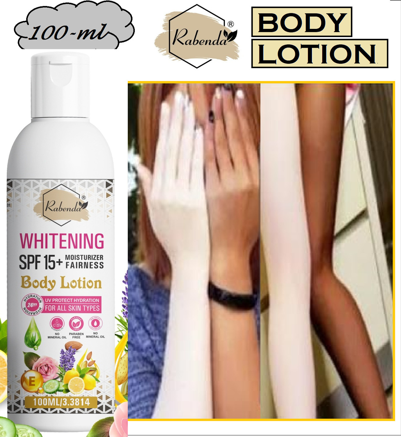 Image of Yutika Nourishing Body Lotion Soft Touch Aloe Vera Soothing 500ml Long Lasting Moisture for Normal Skins (500 ml)