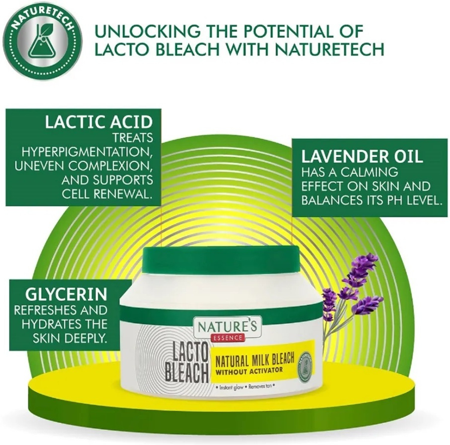 Image of Nature's Essence LACTO BLEACH 1PC 100MRP (60 g)