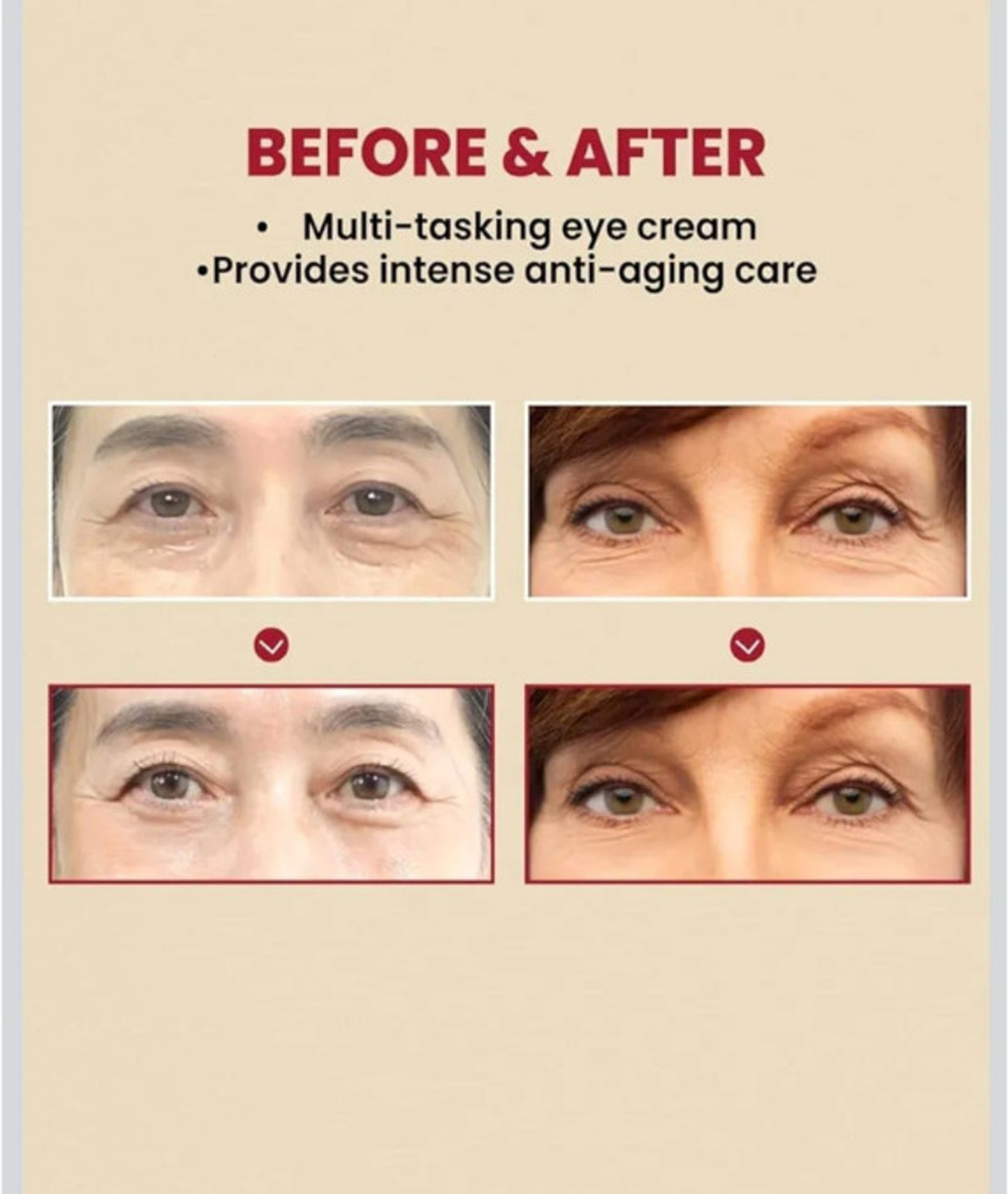 Image of ARMAHI Seoul 1988 Eye Cream Liposome 4% Anti-Aging Formula for Firm, Smooth Eye Skin (0.3 ml)