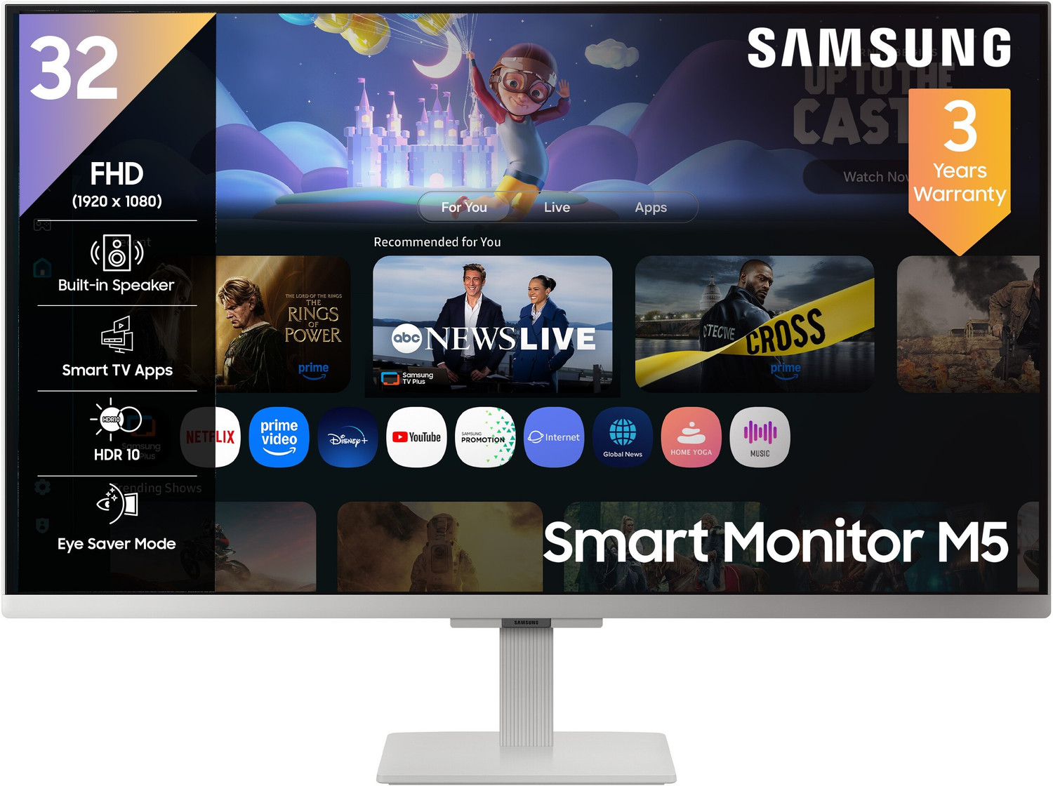 Image of MSI Modern Series 68.58 cm (27 inch) Full HD LED Backlit IPS Panel Monitor (MD272XP) (Adaptive Sync, Response Time: 1 ms, 100 Hz Refresh Rate)