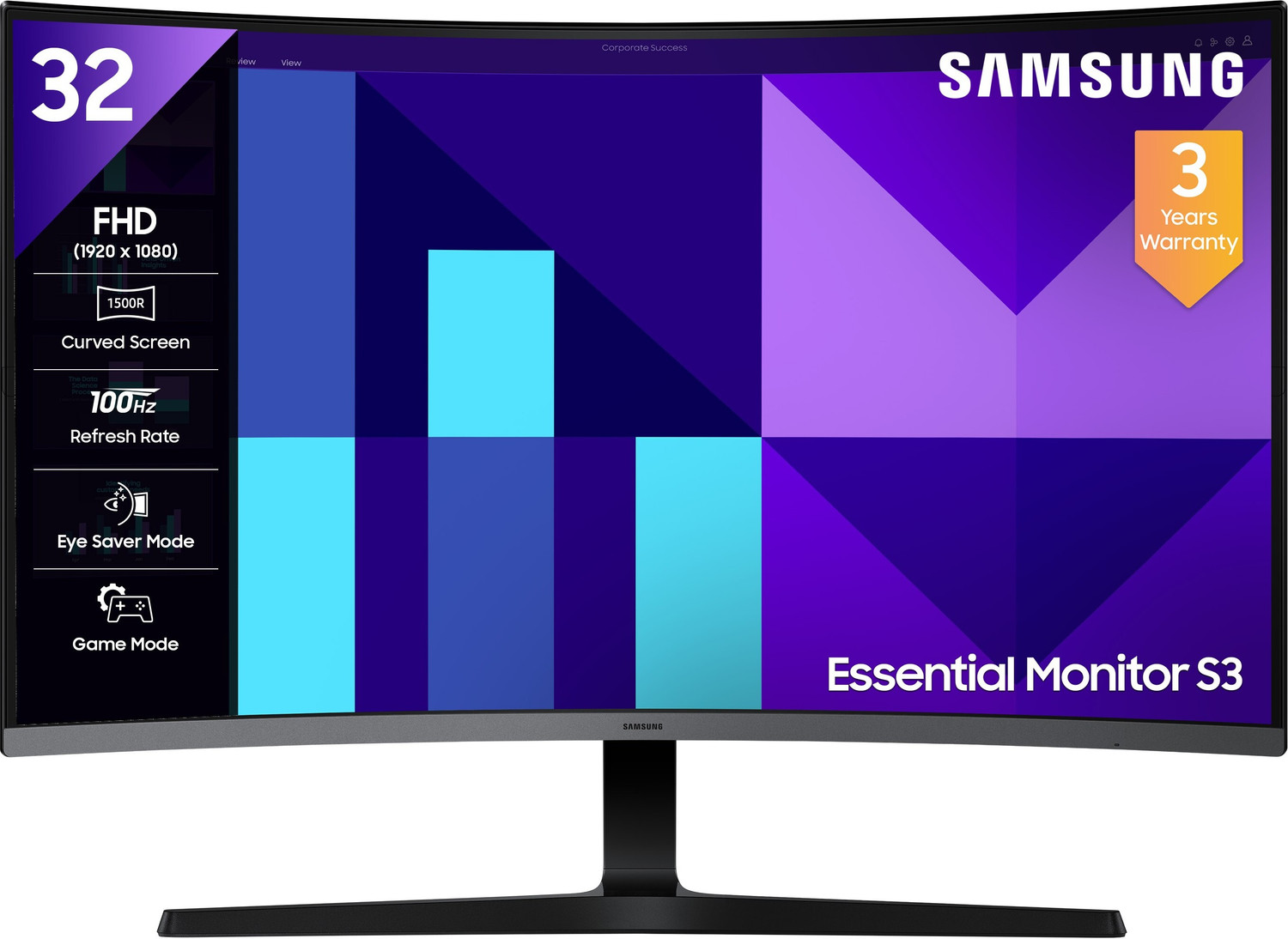 Image of MSI Modern Series 68.58 cm (27 inch) Full HD LED Backlit IPS Panel Monitor (MD272XP) (Adaptive Sync, Response Time: 1 ms, 100 Hz Refresh Rate)