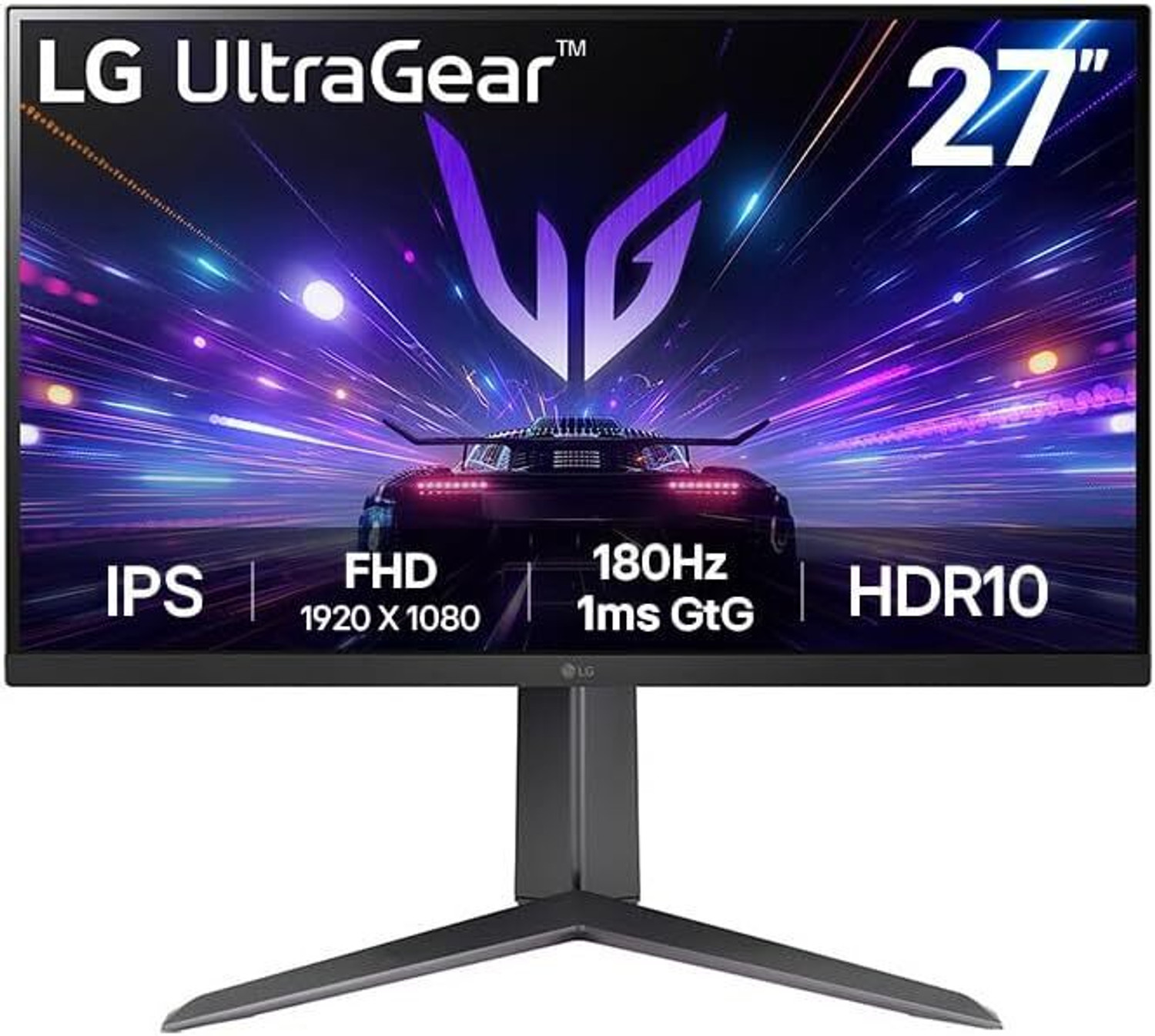 Image of ViewSonic SuperClear 2K QHD 68.58 cm (27 inch) Quad HD LED Backlit IPS Panel Gaming Monitor (VX2758A-2K-PRO-4- 2560x1440|NVIDIA G-Sync|sRGB 137%|Height,Swivel,Pivot|HDMI &DP) (Frameless, AMD Free Sync, Response Time: 1 ms, 180 Hz Refresh Rate)