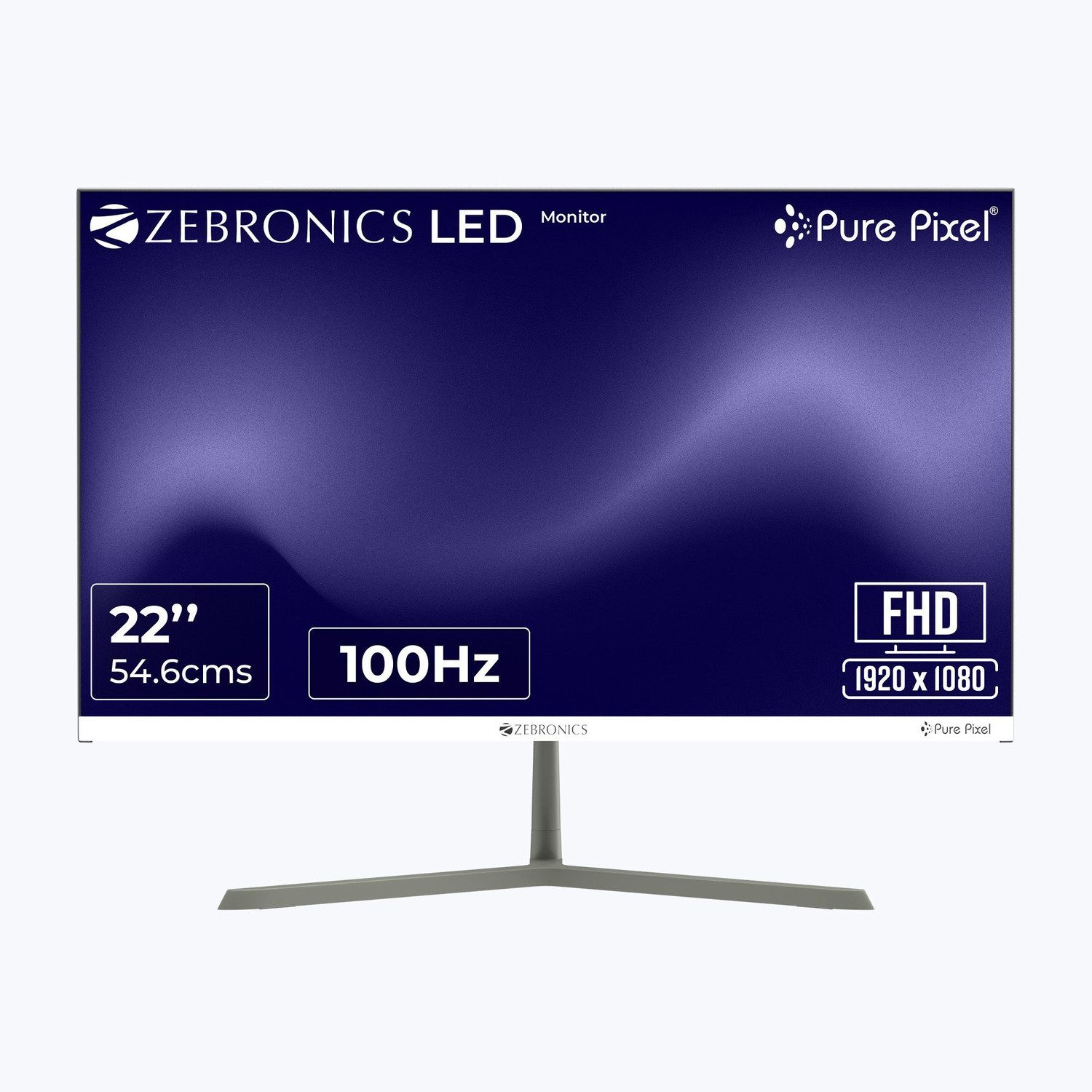 ZEBRONICS A Series 22 inch Full HD LED Monitor - Image 1