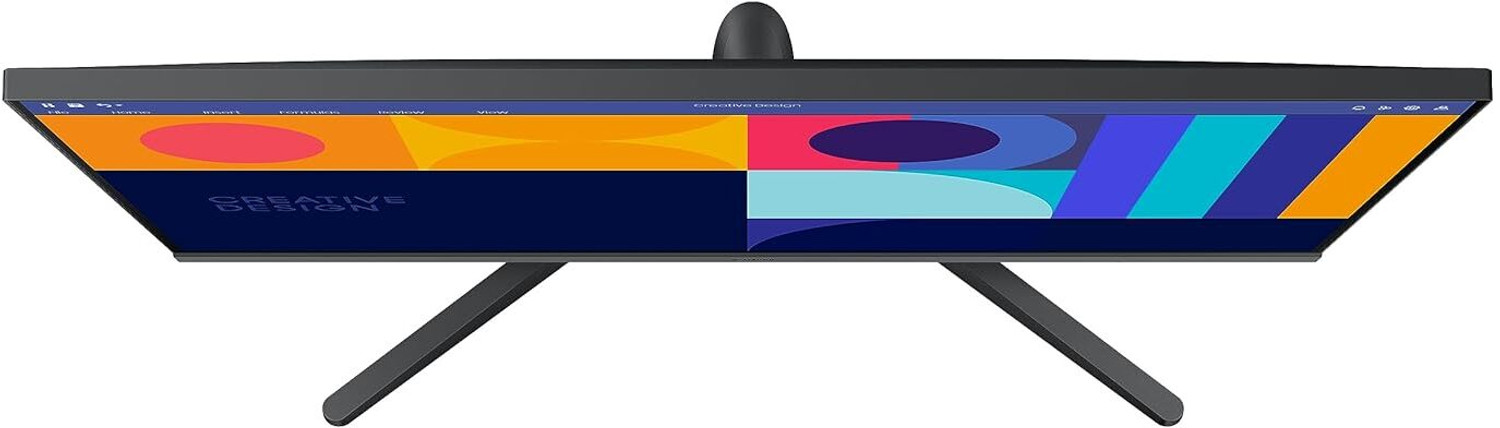 Image of Samsung 68.58 cm (27 inch) Curved 4K Ultra HD PLS Panel Gaming Monitor (LS27C330GAWXXL) (Response Time: 5 ms, 100 Hz Refresh Rate)