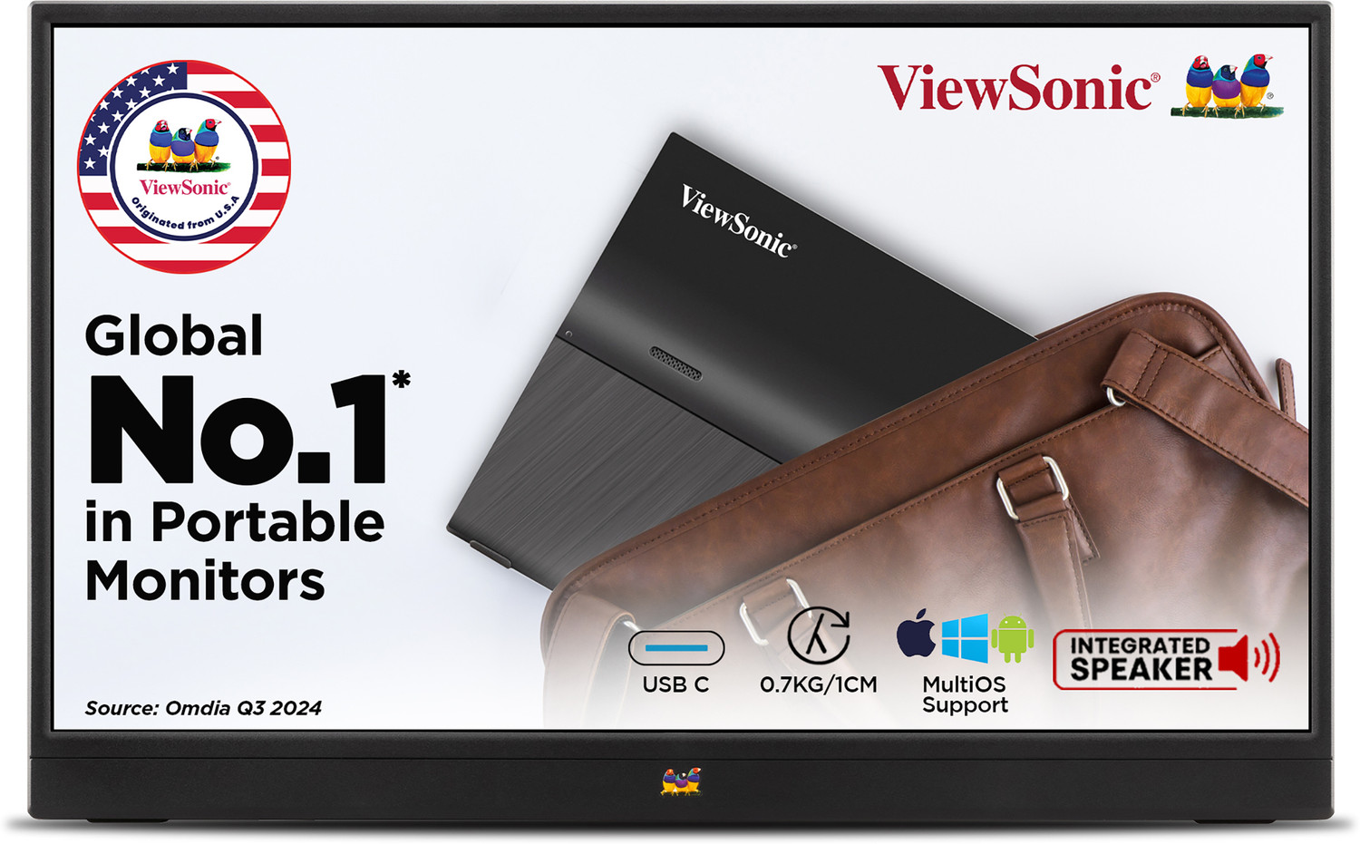 Image of Lenovo ThinkCentre Tiny-in-One 24 Gen3 60.45 cm (24 inch) HD Monitor (10QXPAR1US) (Response Time: 4 ms, 60 Hz Refresh Rate)