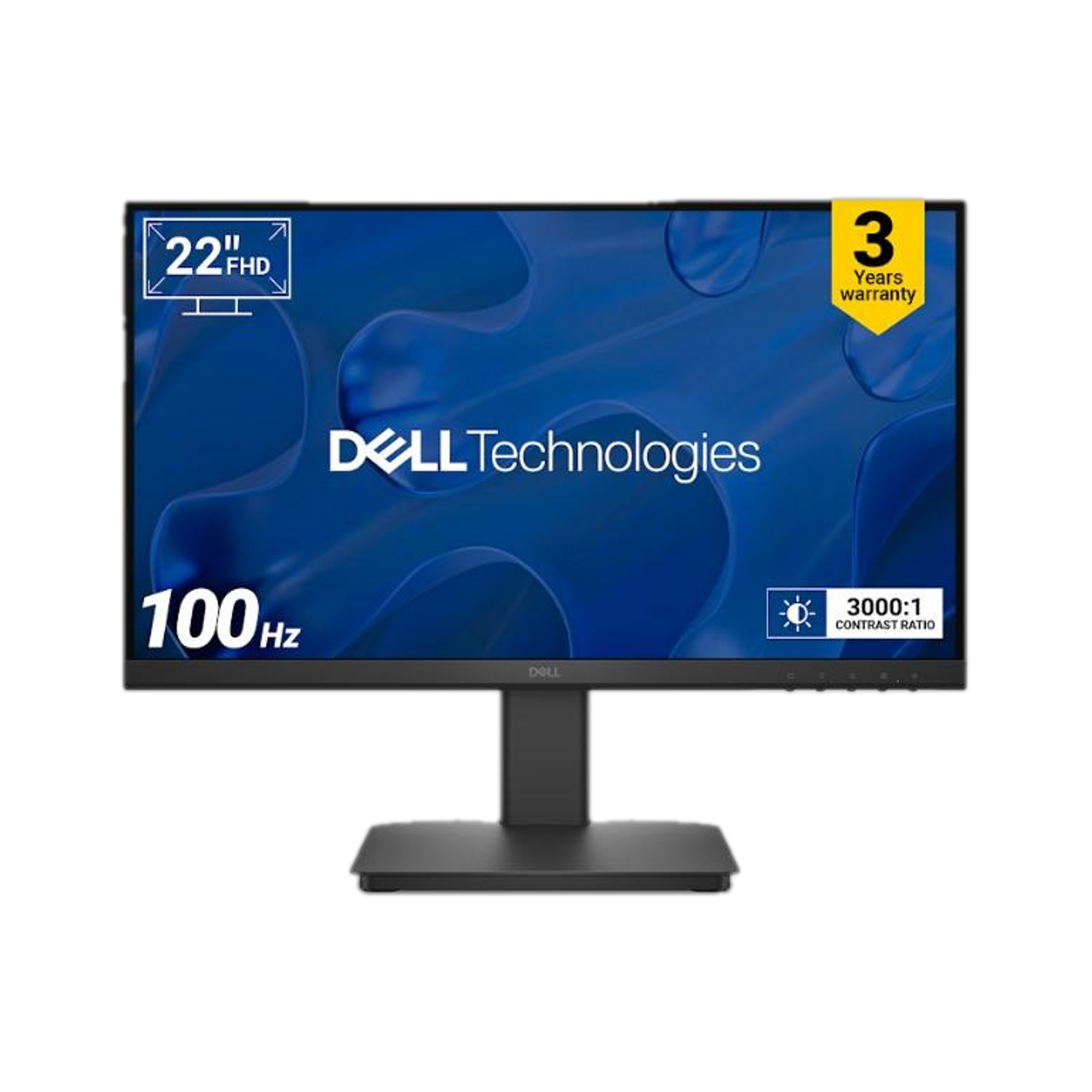 Image of HP V Power Saving Series 46.99 cm (19 inch) HD LED Backlit Monitor (V192) (Response Time: 5 ms, 60 Hz Refresh Rate)