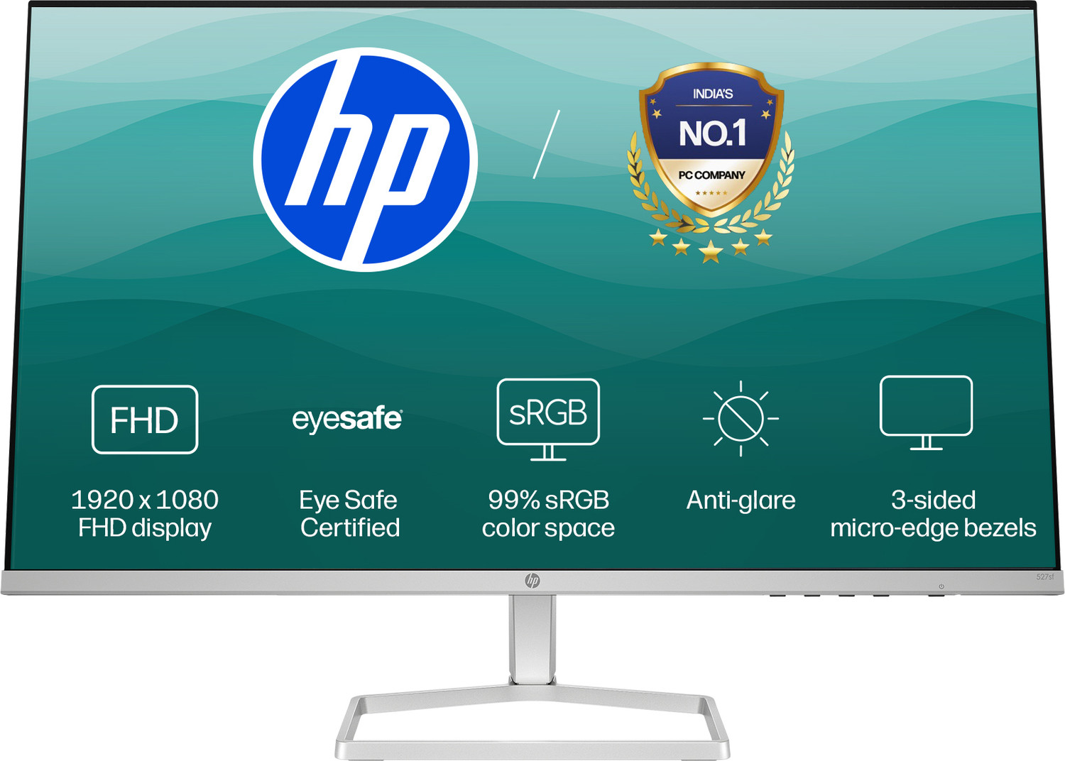 Image of HP EliteDisplay E243m 60.45 cm (24 inch) Full HD LED Backlit IPS Panel Monitor (1FH48AA#ABA) (Response Time: 5 ms, 60 Hz Refresh Rate)