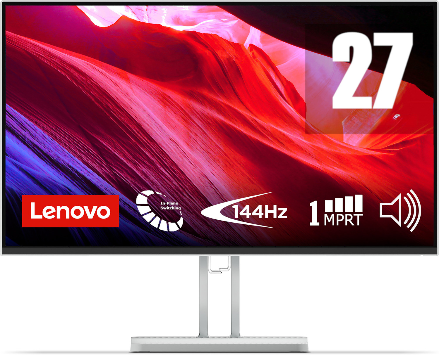 Lenovo L-Series 27 inch Full HD IPS Monitor - Image 1