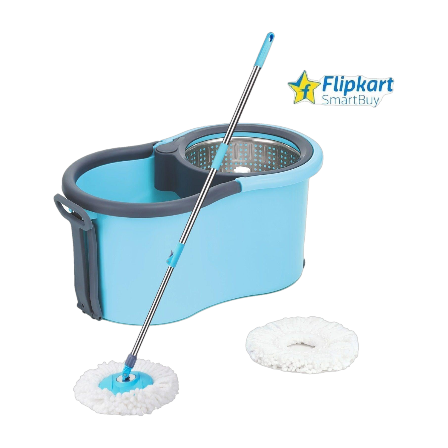Image of JSN Plastic Bucket Mop Set (Purple)