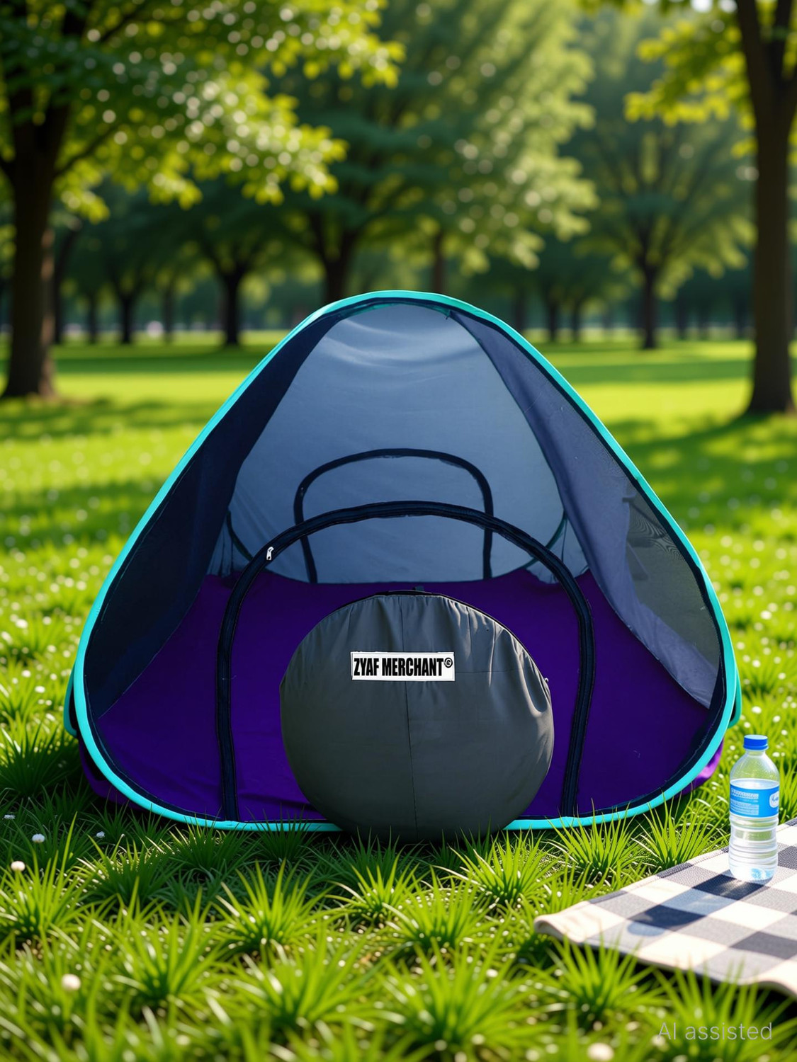 Image of Flipkart SmartBuy FSB-MN-P-K-D-GREEN AA Polyester Washable Adults Mosquito Net (Green, Tent)