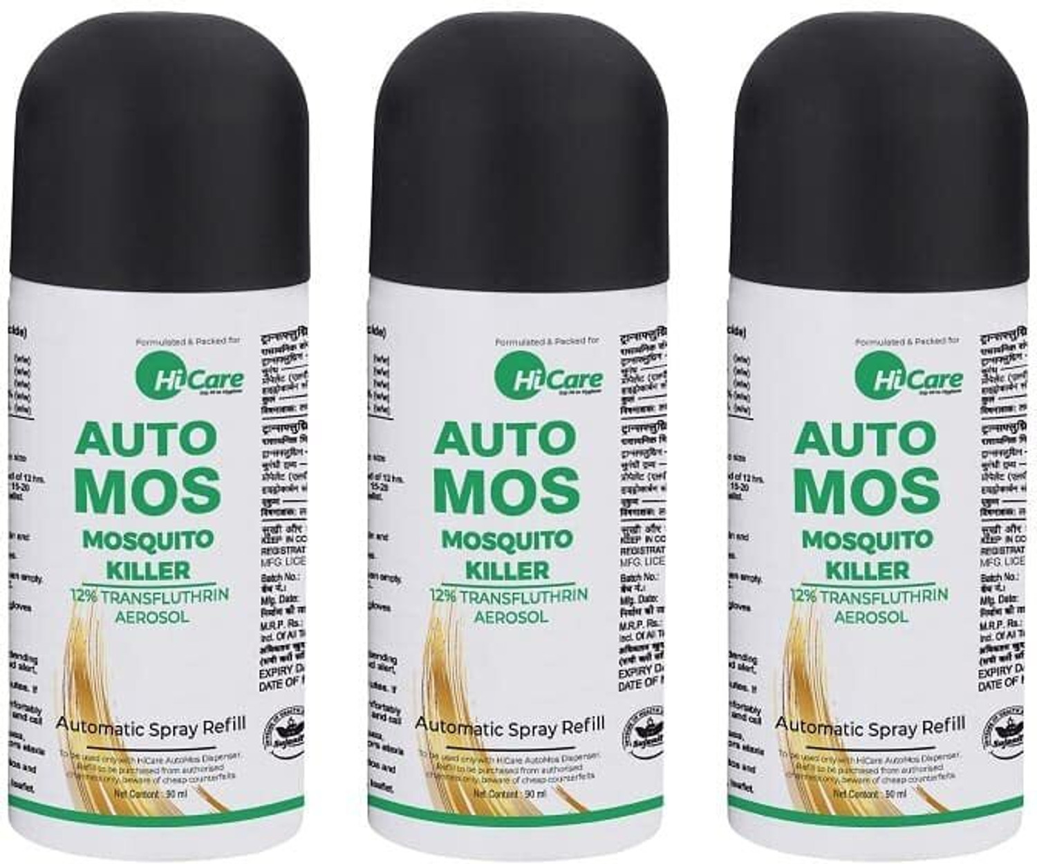 Image of All Out 200201 Mosquito Vaporiser Refill (8 x 45 ml)