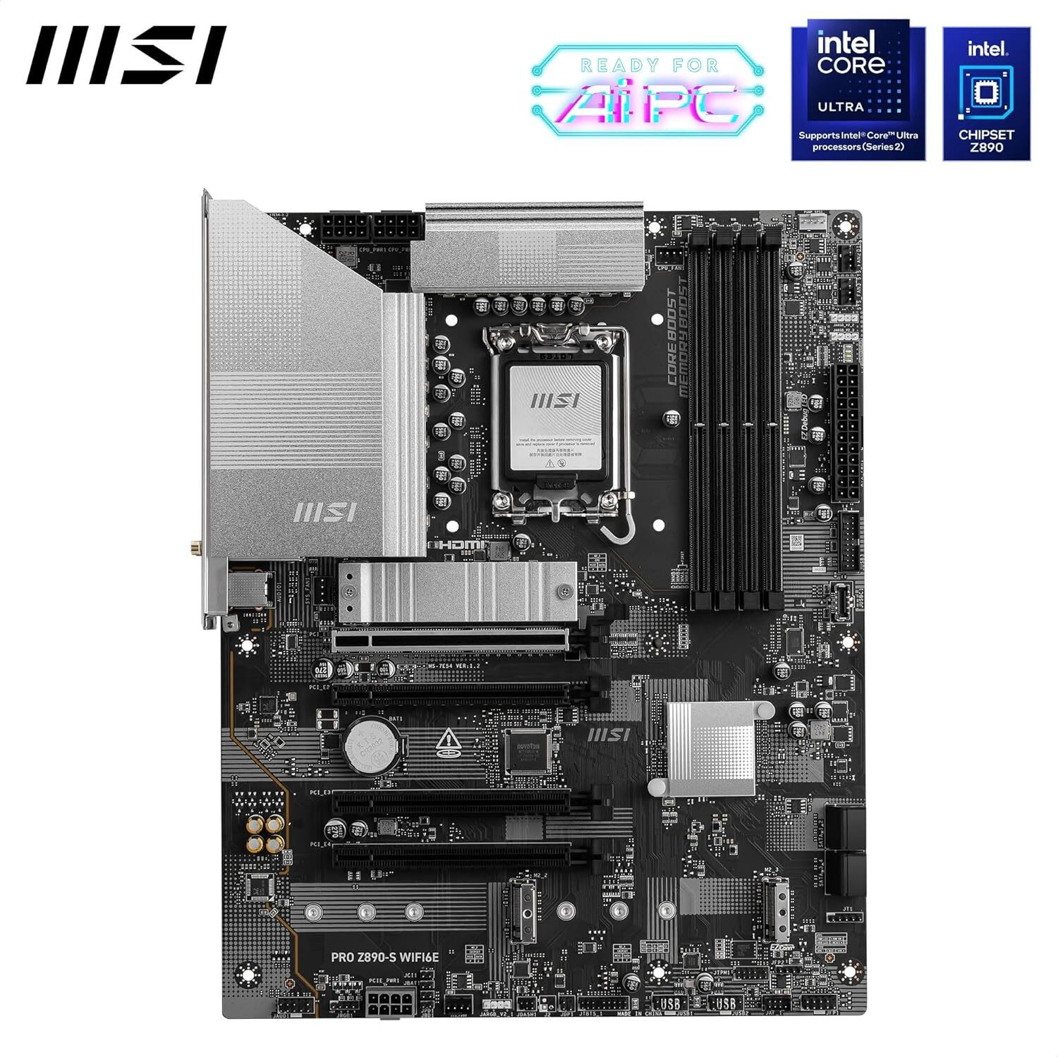 Image of MSI MAG Z790 TOMAHAWK WIFI LGA 1700Socket ATX Intel Z790 Chipset DDR5 Motherboard for Desktop