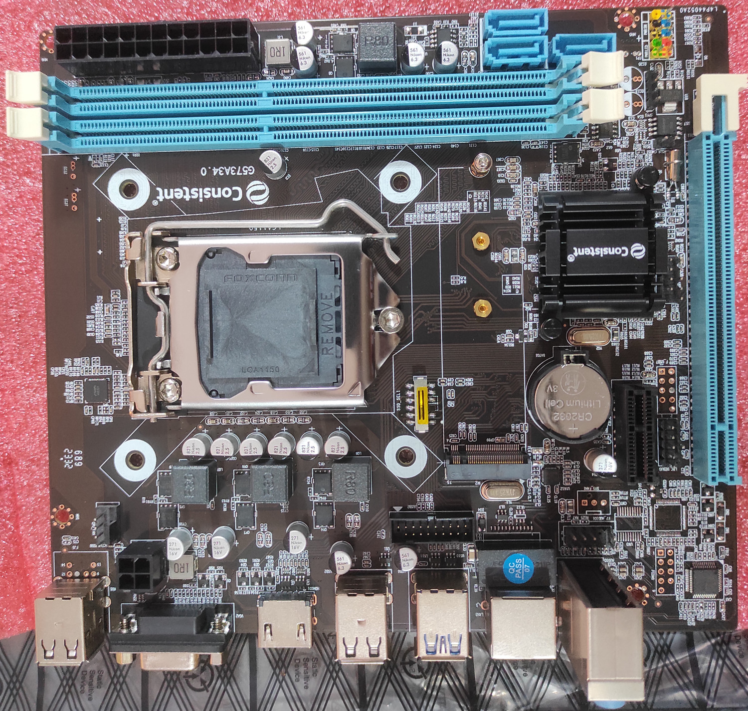 CONSIS H81 LGA 1150 Micro-ATX DDR3 Motherboard - Image 1