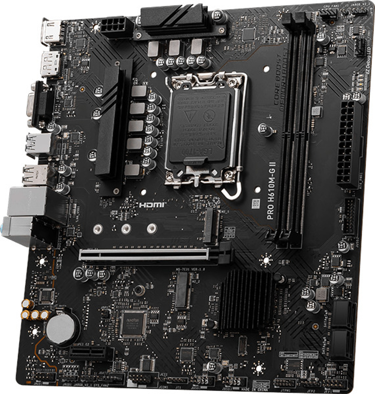Image of MSI PRO H610M-G WIFI BT ddr5 AM4Socket Micro-ATX Intel H610 Chipset DDR5 Motherboard for Desktop