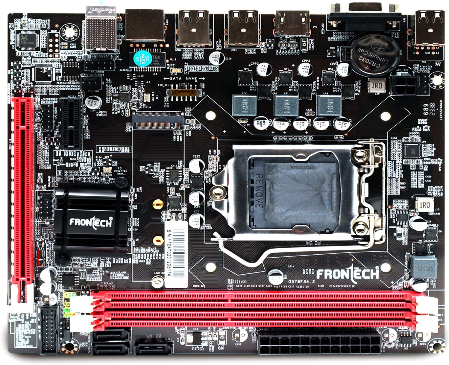 Frontech H61/1155 DDR3 LGA 1155Socket Micro-ATX Intel H61 Express Chipset DDR3 Motherboard for Desktop - Frontech : Flipkart.com