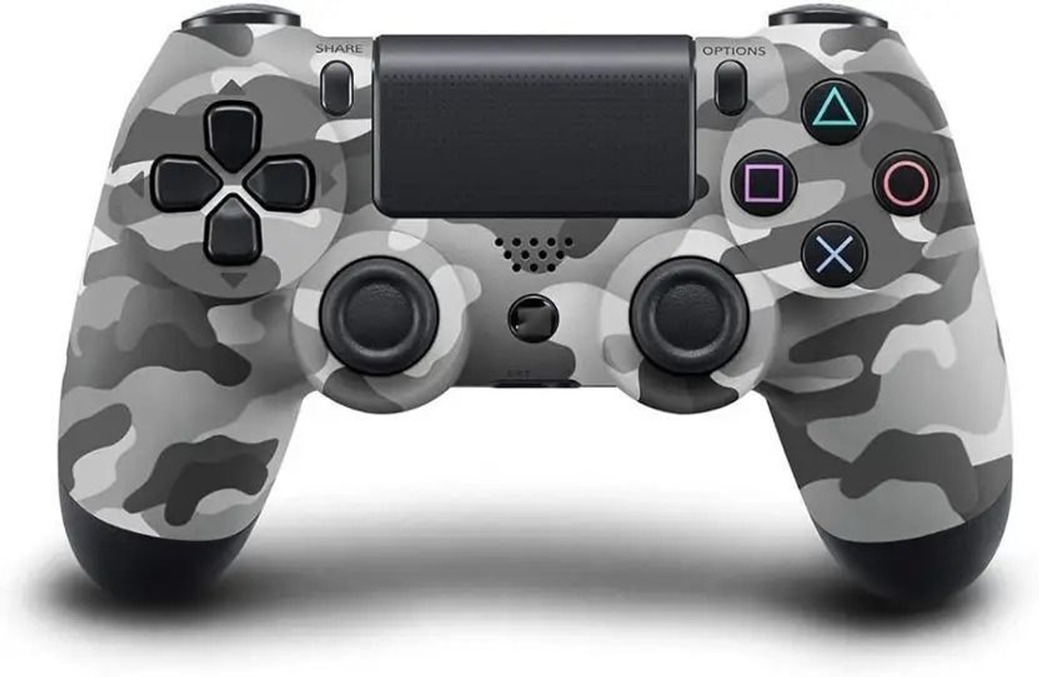 Image of Maizic Smarthome PlayX Black P4 Wireless Game Controller Dual /Asymmetric Motor, 800mah Battery Bluetooth Gamepad (Black, For Android, PS4, PC)