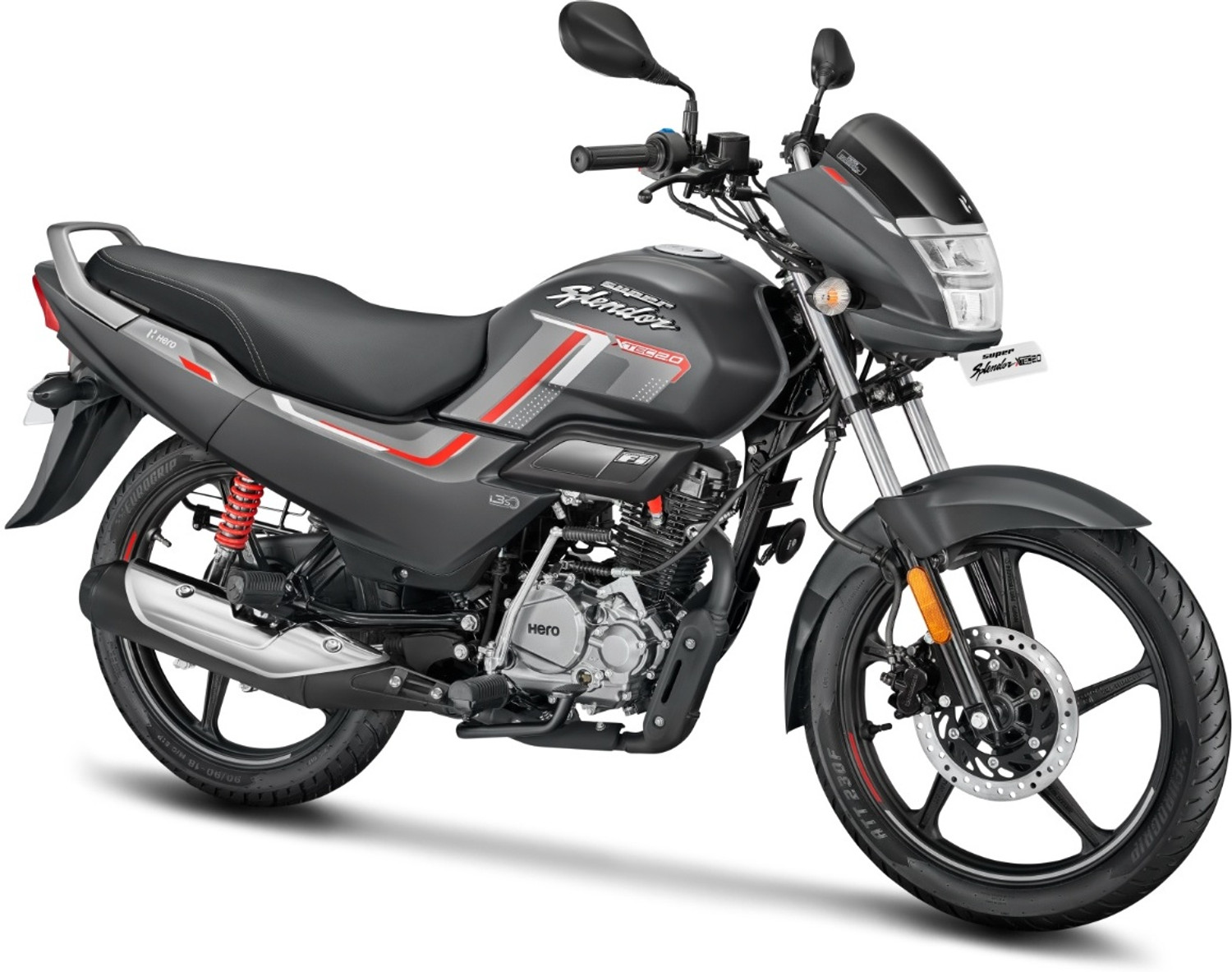 Image of Hero Super Splendor Xtec 2.0 Booking for Ex-Showroom Price (Glossy Black)