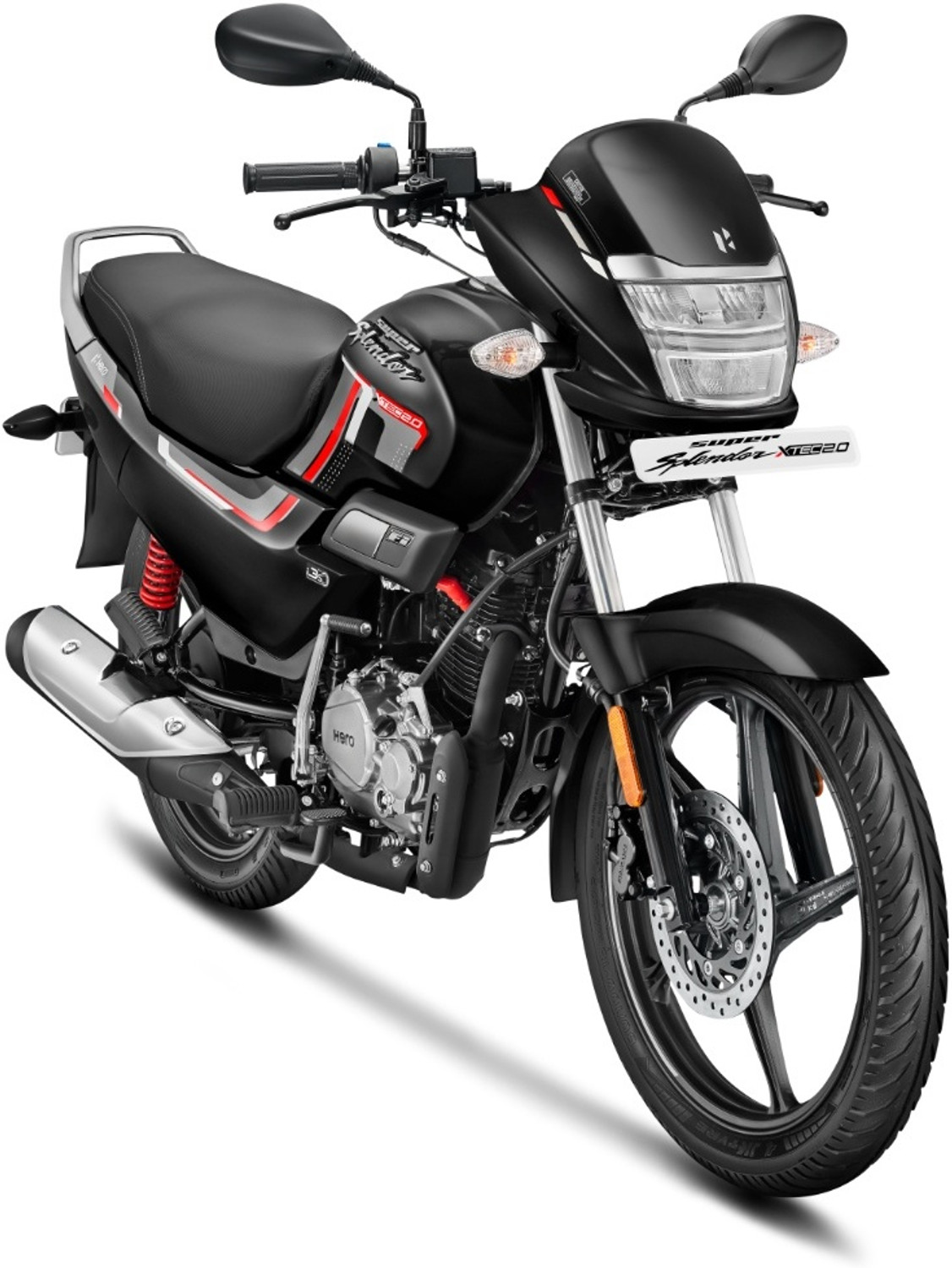Image of Hero Super Splendor Xtec 2.0 Booking for Ex-Showroom Price (Glossy Black)