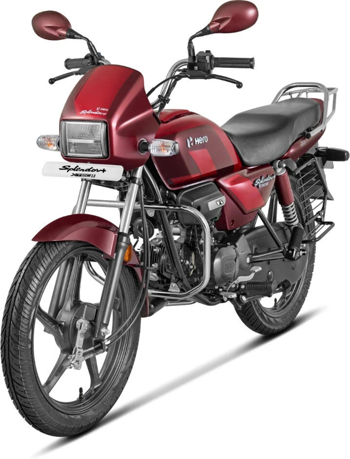 Hero Splendor+ XTEC 2.0 Booking for Ex-Showroom Price (Noble Red) - Image 1