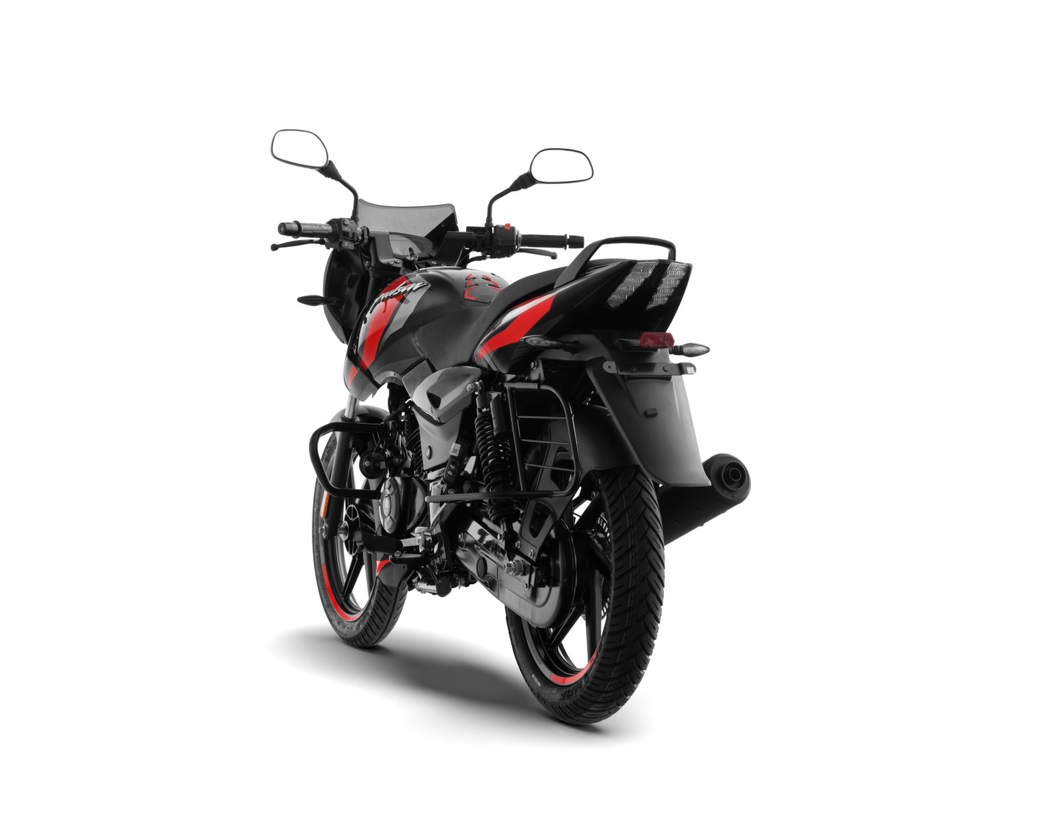 Image of BAJAJ PULSAR 150 Twin Disc UG LED Booking for Ex-Showroom Price (EBONY BLACK CHERRY RED)