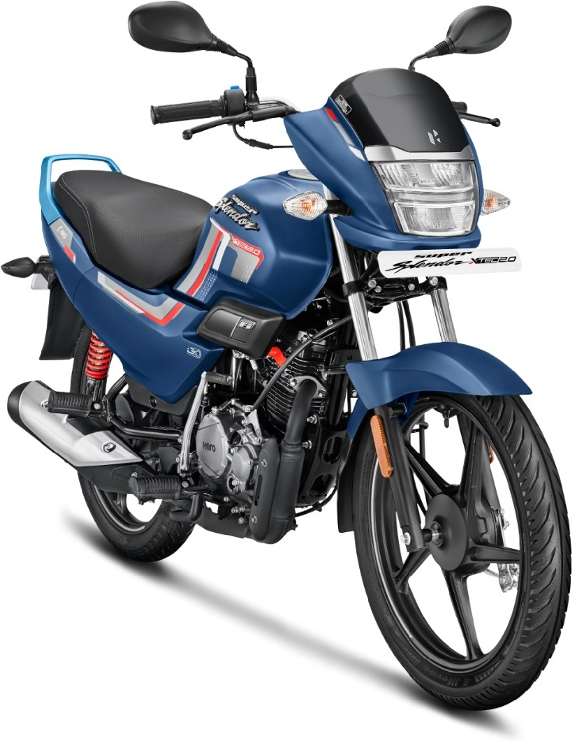 Image of Hero Super Splendor XTEC 2.0 Booking for Ex-Showroom Price (Candy Blazing Red)