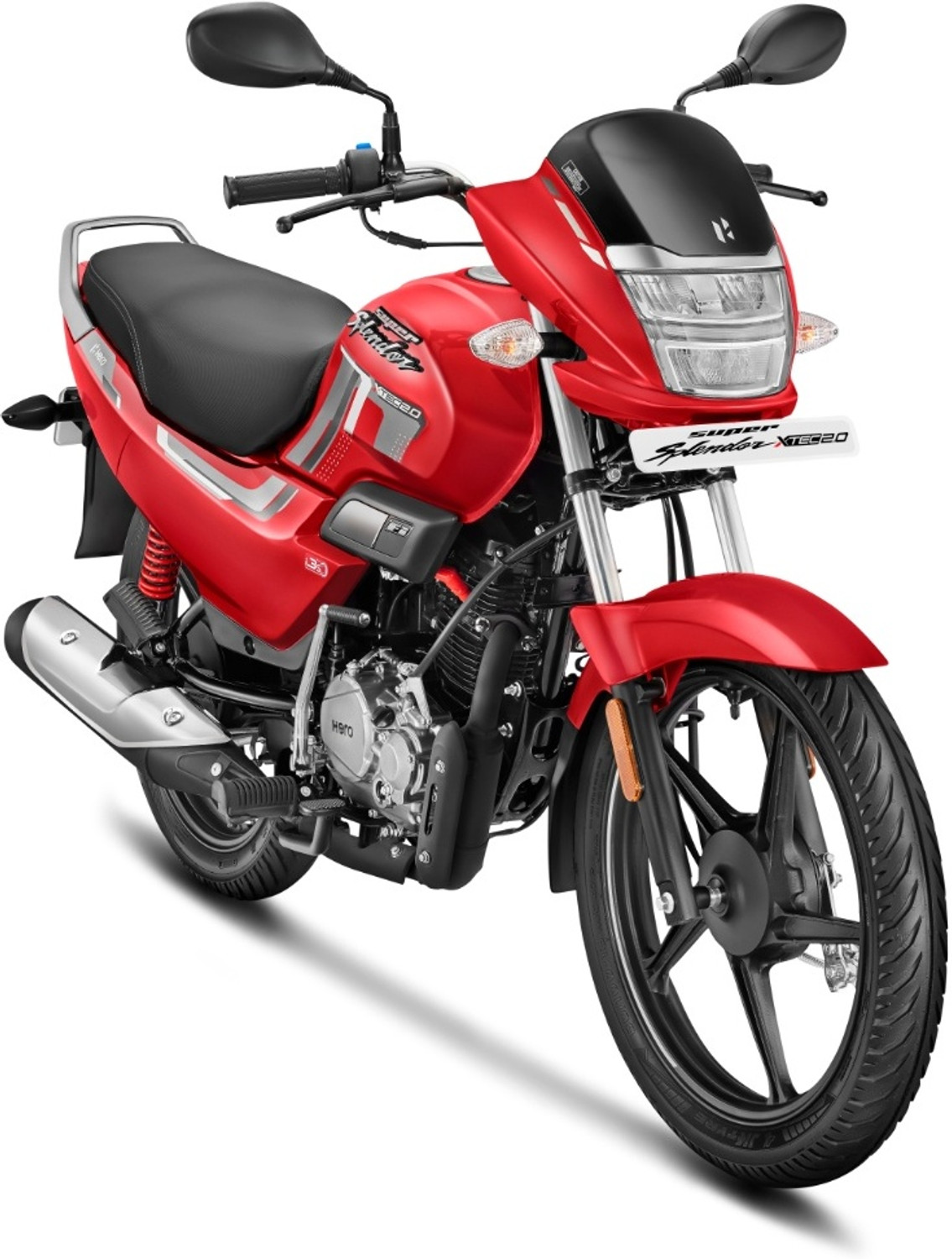 Image of Hero Super Splendor XTEC 2.0 Booking for Ex-Showroom Price (Candy Blazing Red)
