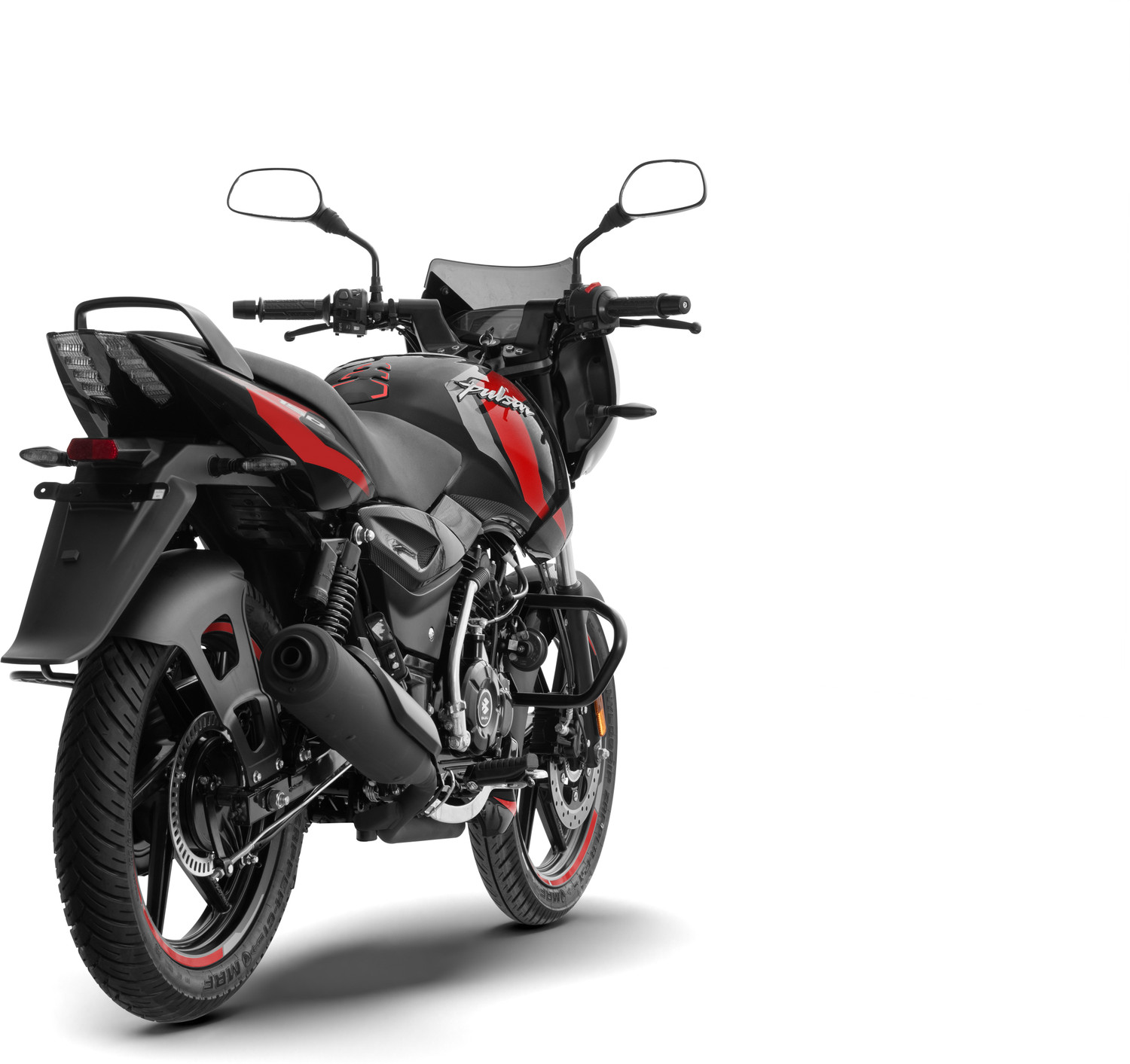Image of BAJAJ PULSAR 150 Twin Disc UG LED Booking for Ex-Showroom Price (EBONY BLACK CHERRY RED)