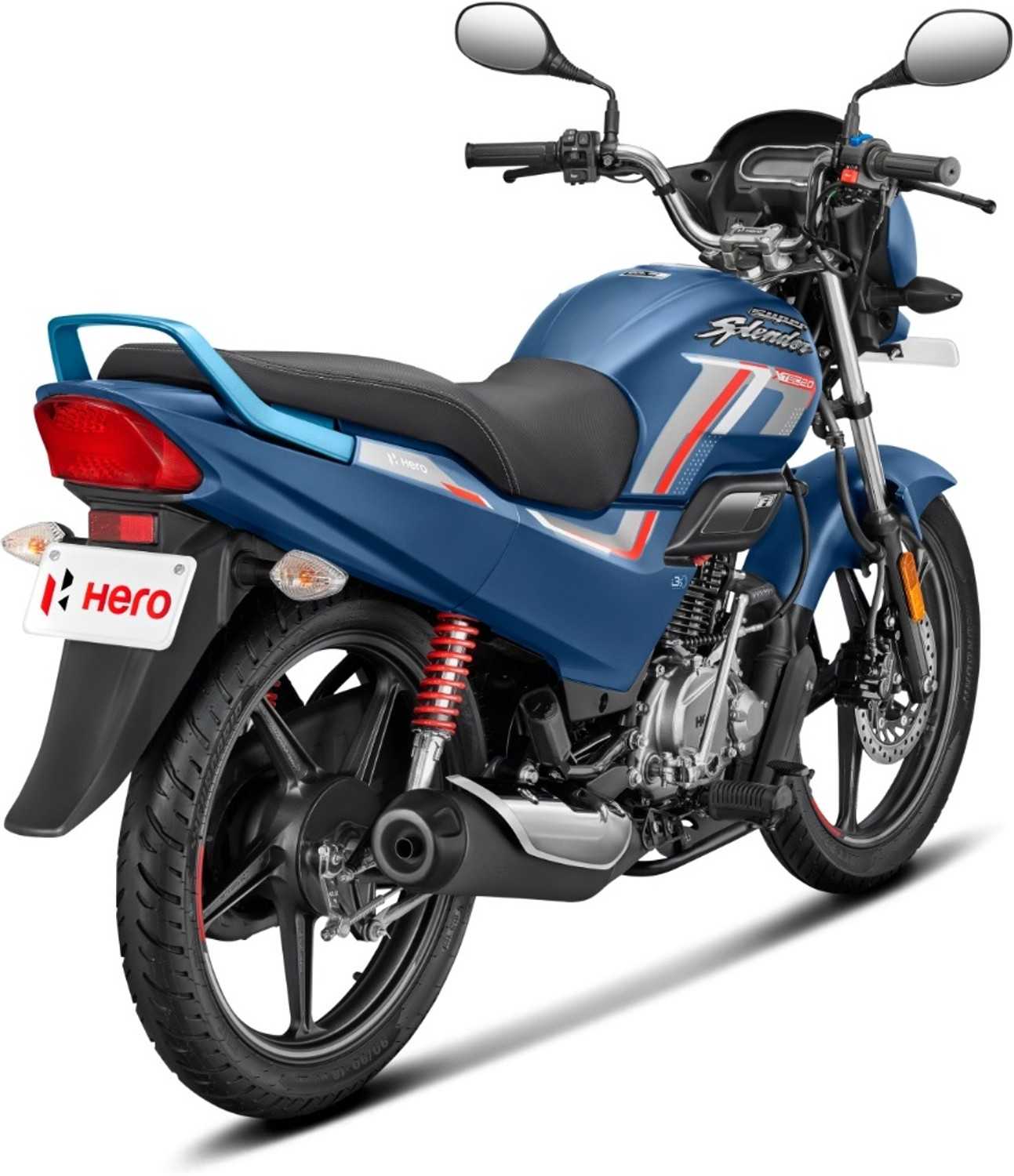 Image of Hero Super Splendor XTEC 2.0 Booking for Ex-Showroom Price (Matt Nexus Blue)