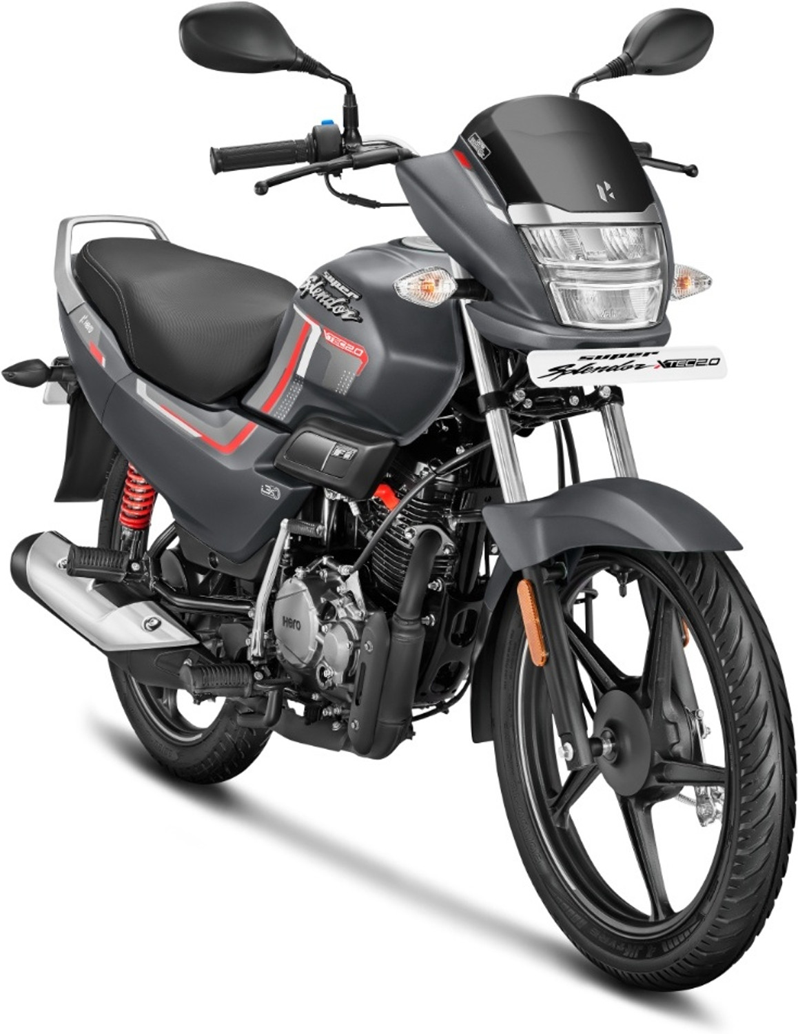 Image of Hero Super Splendor XTEC 2.0 Booking for Ex-Showroom Price (Candy Blazing Red)