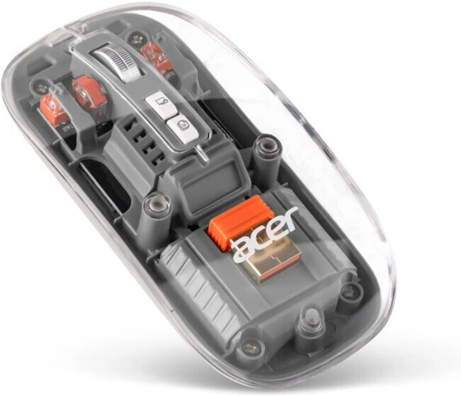 Image of Arctic Fox 2.4 Ambidextrous Optical Mouse (Bluetooth, Type C, 2.4GHz Wireless, Transferrnt)