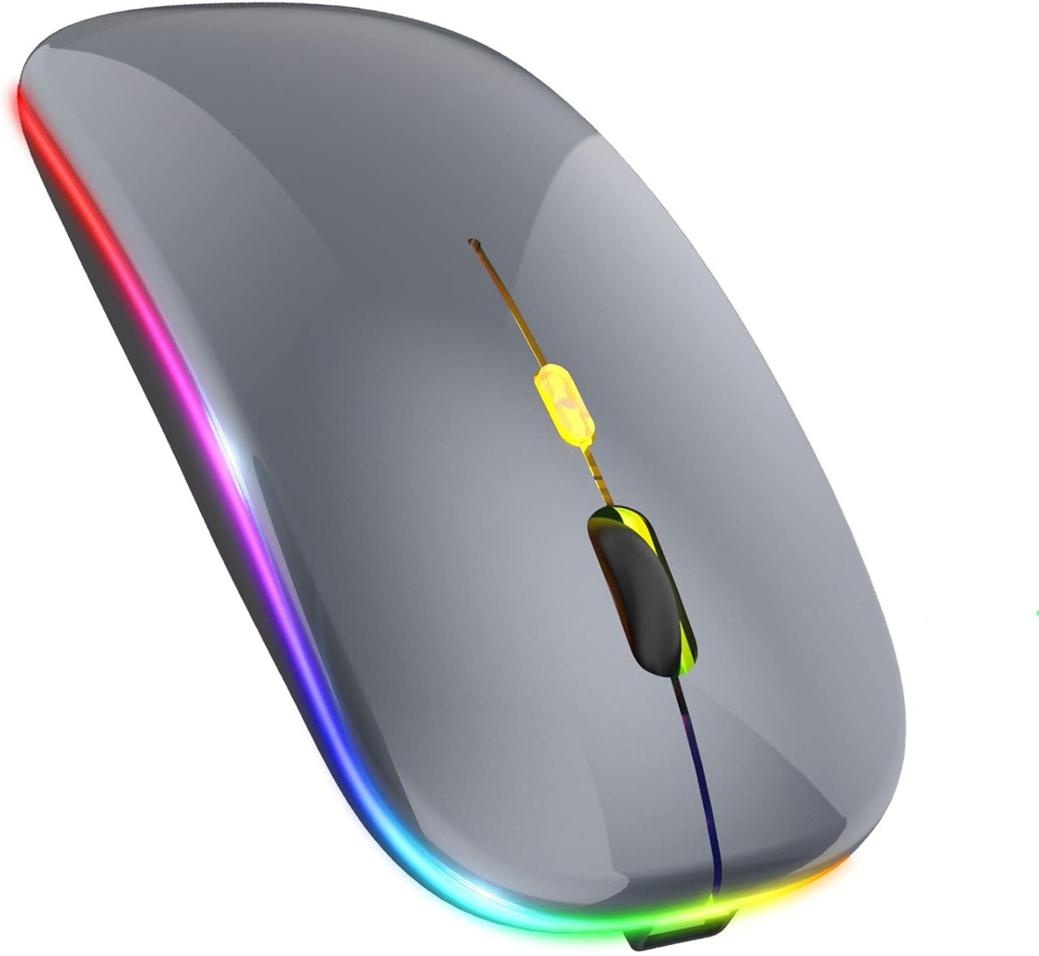 Image of Archer Tech Lab Quest Ambidextrous Optical Gaming Mouse (2.4GHz Wireless, Bluetooth, Red, Black)