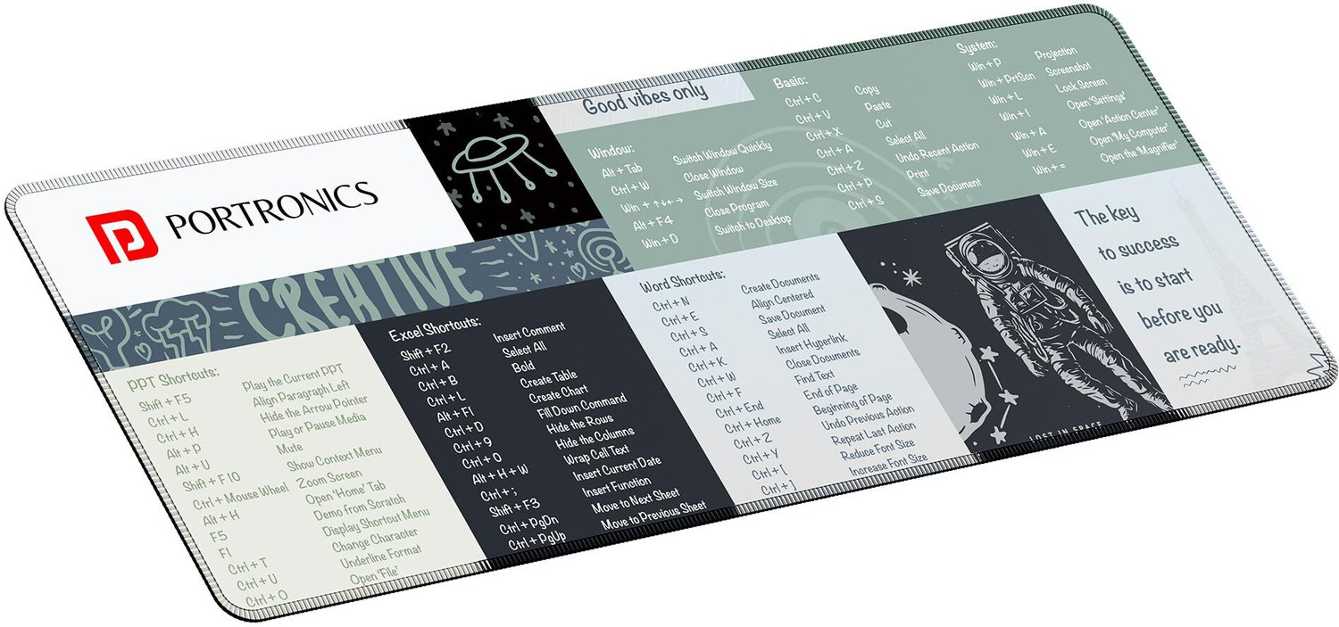 Image of Matnex British Racing Green Luxury F1 Spirit Extended Mat - 11x23 inch, 3mm thickness Non Slip Base Mousepad (Astonmartin)