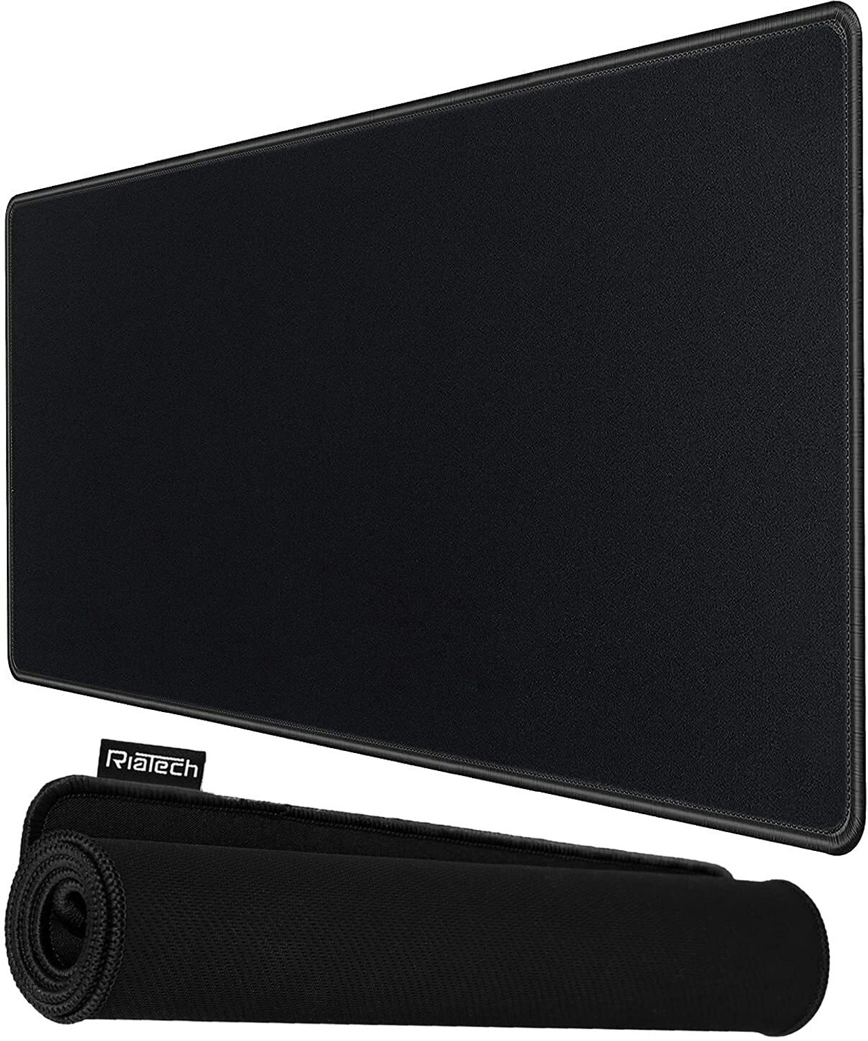 Image of STORITE 5mm Thickness Extra Large Size (1200x600mm) Speed Type Extended Gaming Desk Pad Non Slip Base Mousepad (Black)