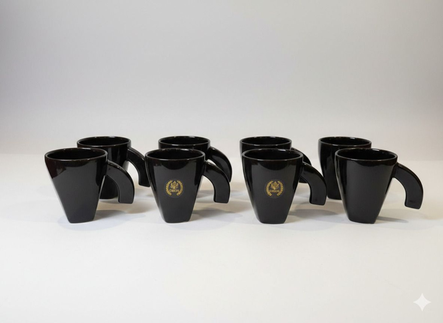 Image of ELGANT Elegant Ceramic Coffee Mug (300 ml, Pack of 8)
