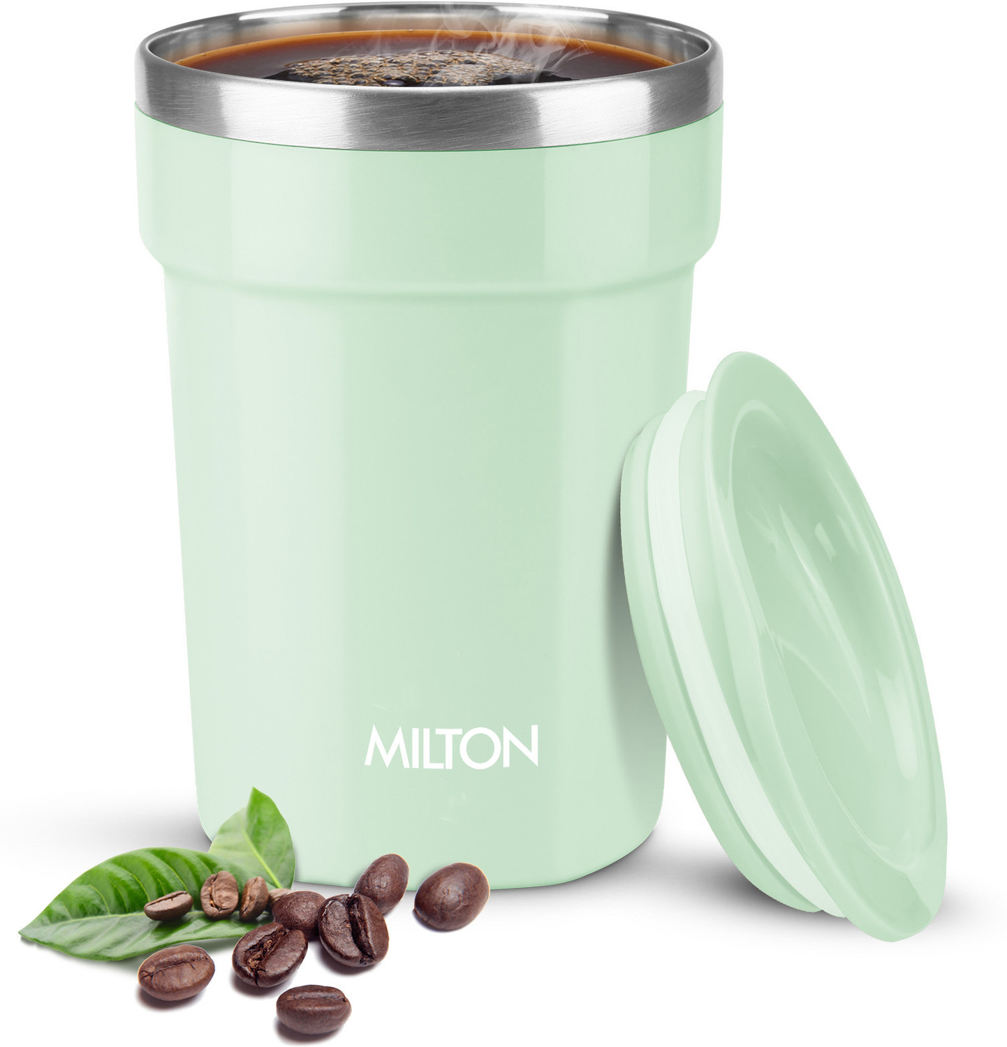 Image of MILTON Cosmic 500 ml Thermosteel Stainless Steel Coffee Mug (500 ml)
