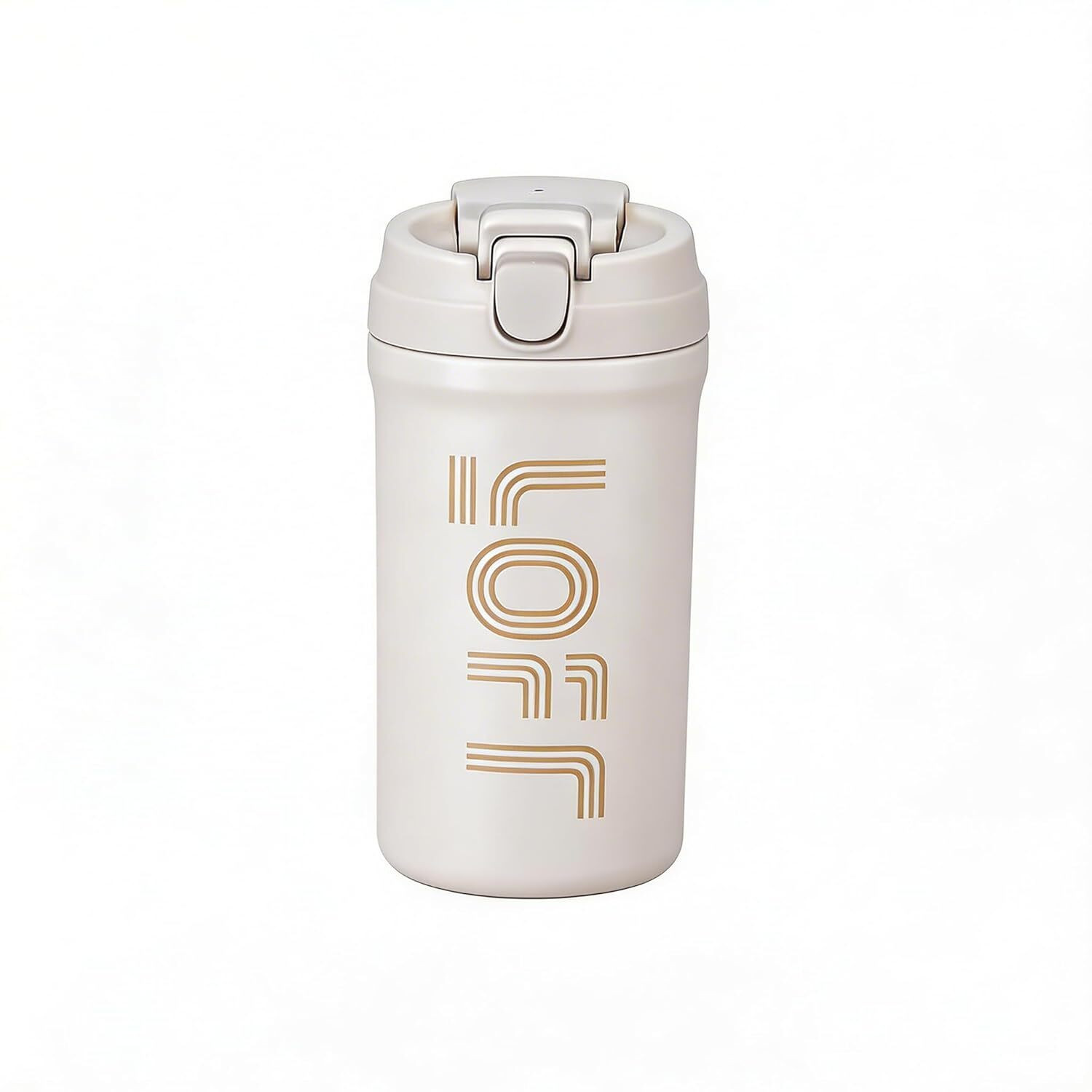 Image of luxoramarts Double Insulated Hot & Cold Drink Leakproof with Handle & Reusable Straw Sipper Stainless Steel Tumbler (1200 ml)