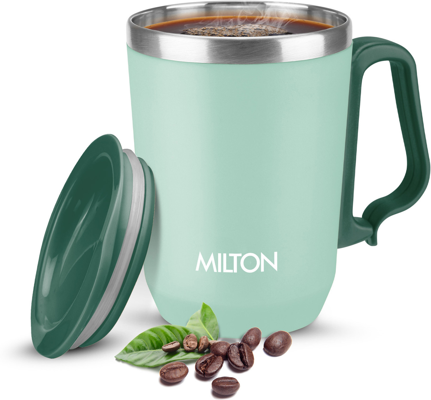 Image of MILTON Cosmic 500 ml Thermosteel Stainless Steel Coffee Mug (500 ml)